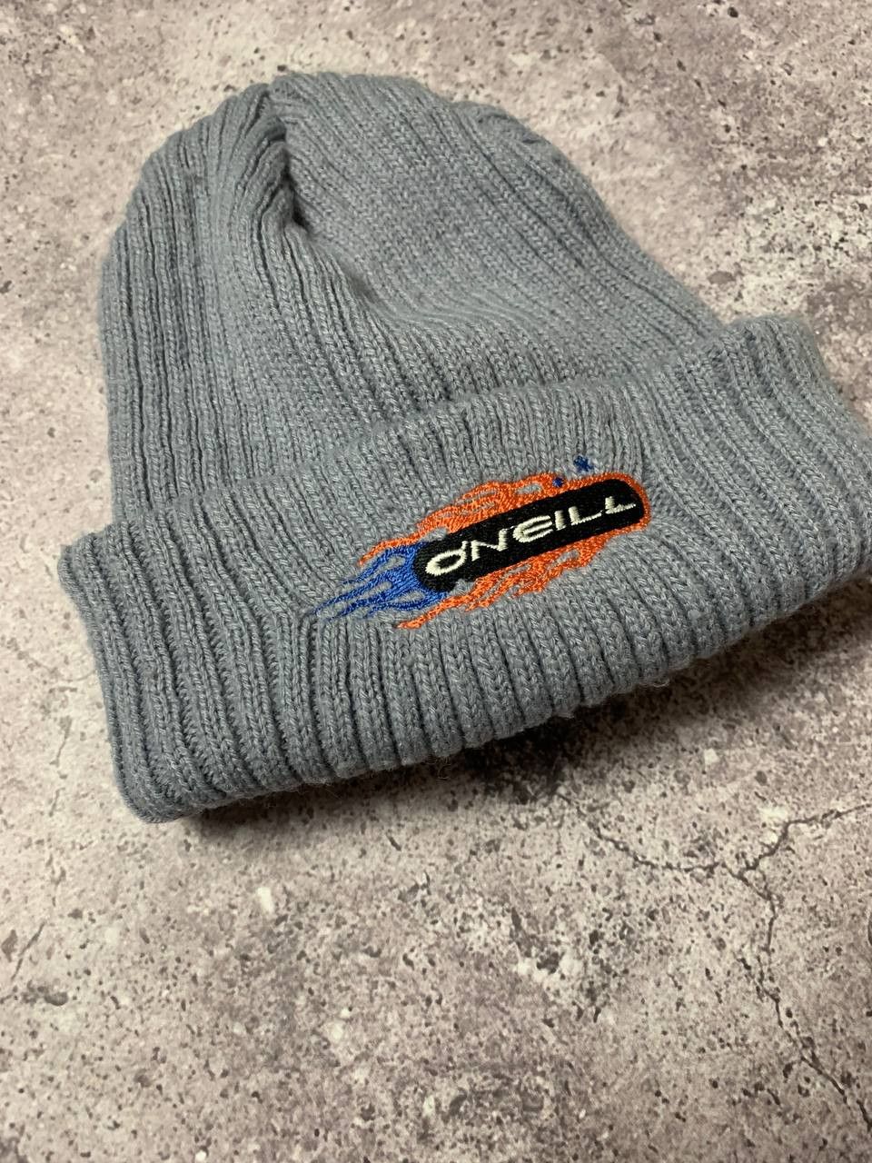 O'Neill Oneill Beanie Hat Grey Streetwear Surfer Hawaii Size ONE SIZE - 2 Thumbnail
