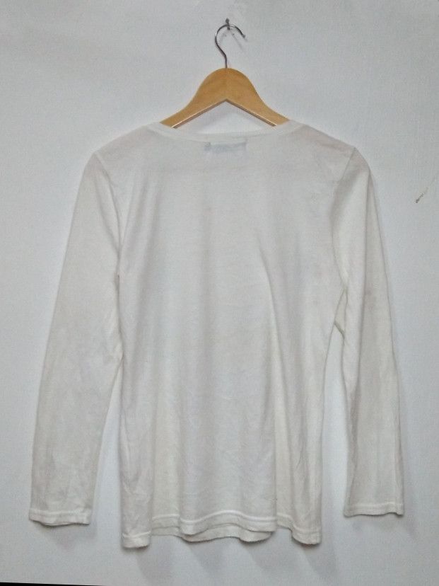Anime TONY CHOPPER MAN One Piece Crystals White Scoop Neck Tee Size L / US 10 / IT 46 - 4 Thumbnail