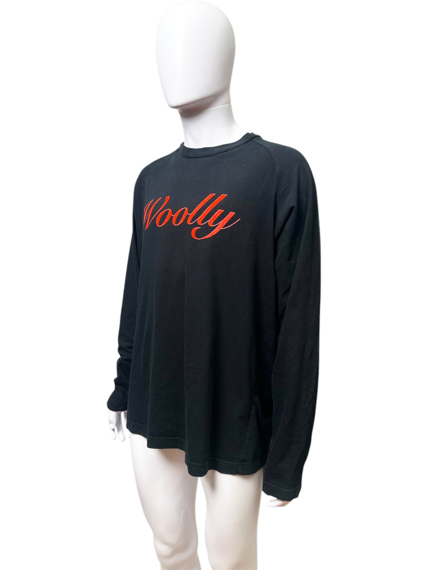 Walter Van Beirendonck F/W 2003 Aesthetic Terrorist Black Longsleeve " WOOLLY" Size US XXL / EU 58 / 5 - 4 Thumbnail