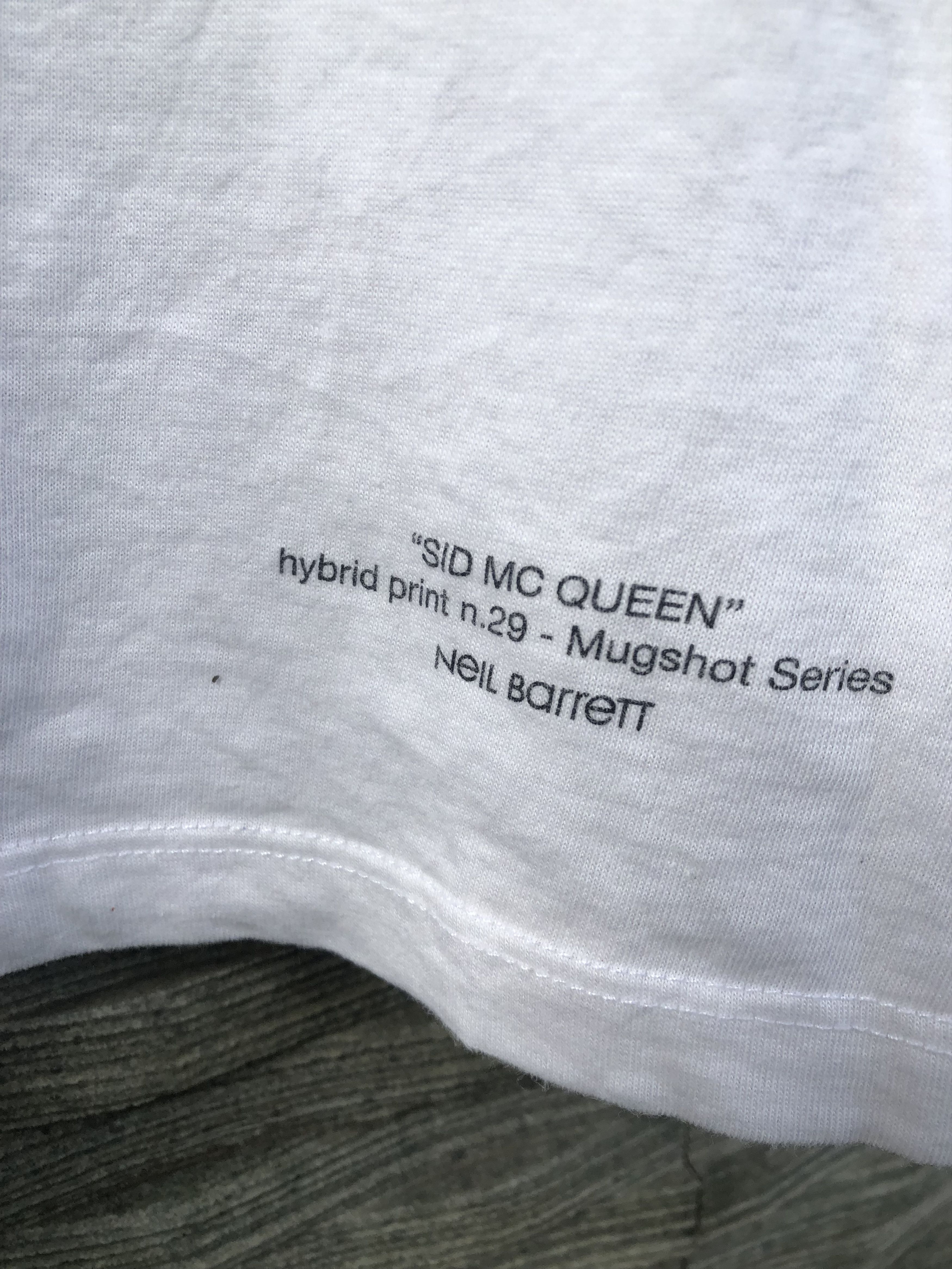 Neil Barrett Neil barrett sid mc queen t shirt Size US L / EU 52-54 / 3 - 4 Thumbnail