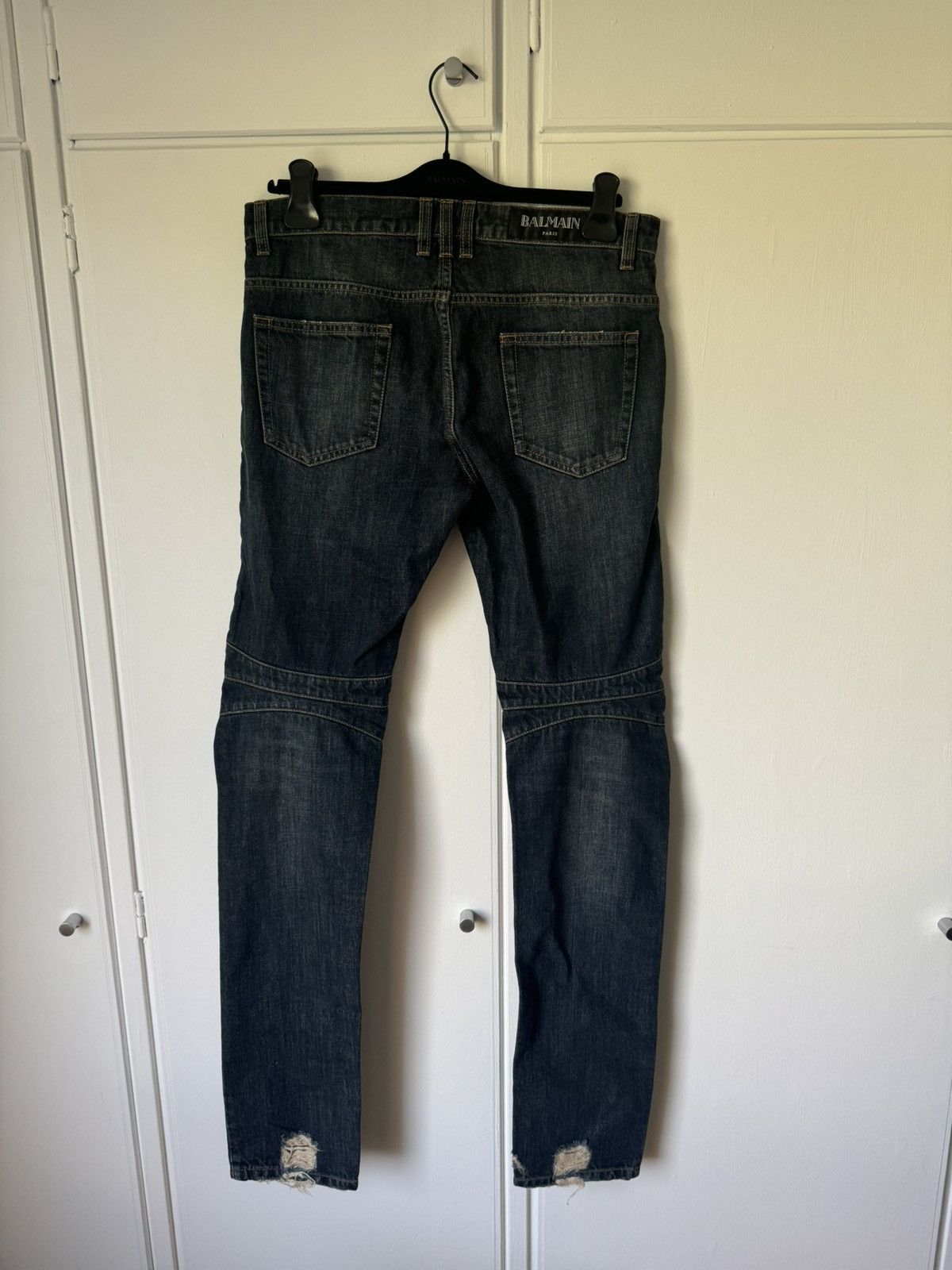 Balmain Balmain Decarnin Biker denim Size US 31 - 3 Thumbnail