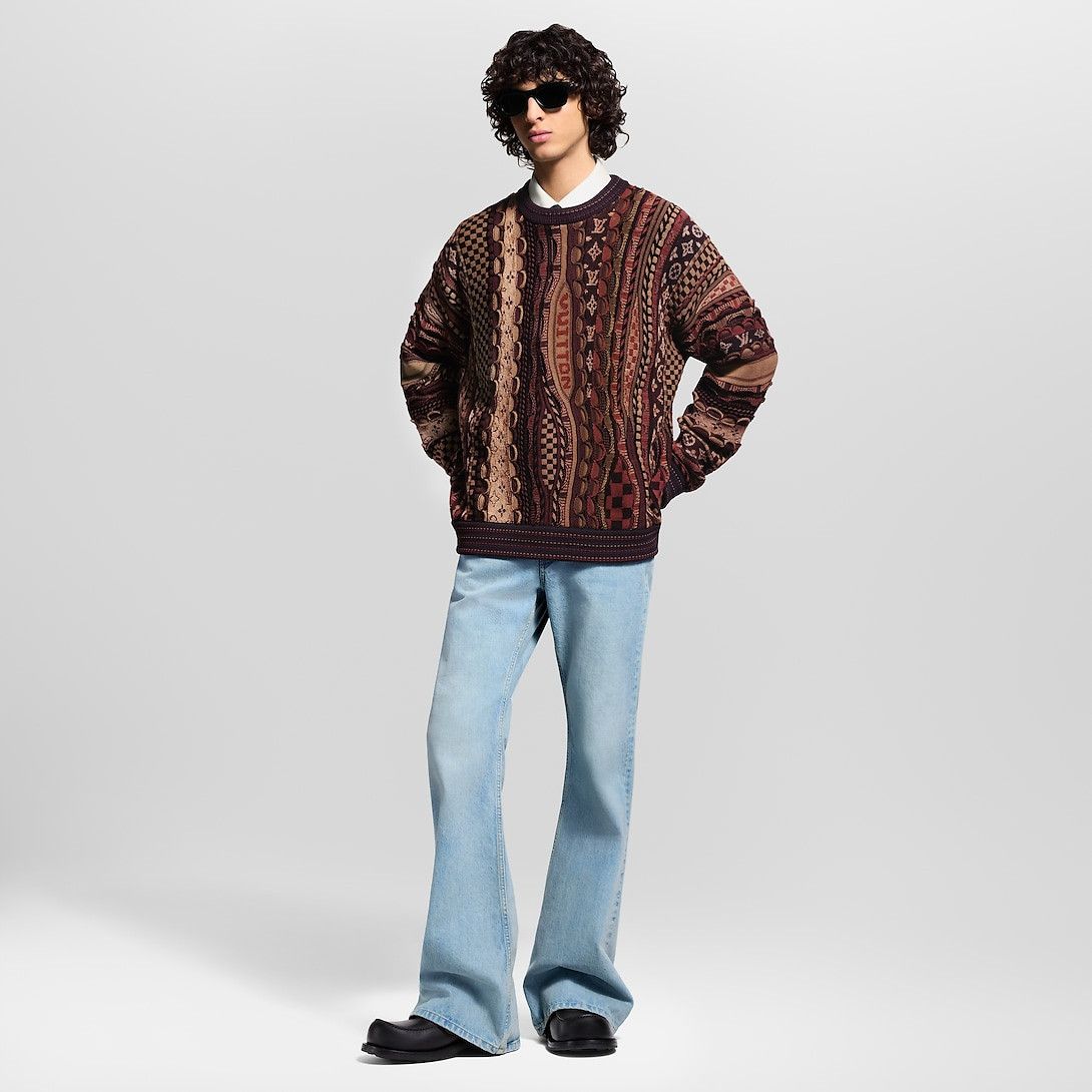 Louis Vuitton Long-Sleeved Crewneck Size US XXL / EU 58 / 5 - 4 Thumbnail
