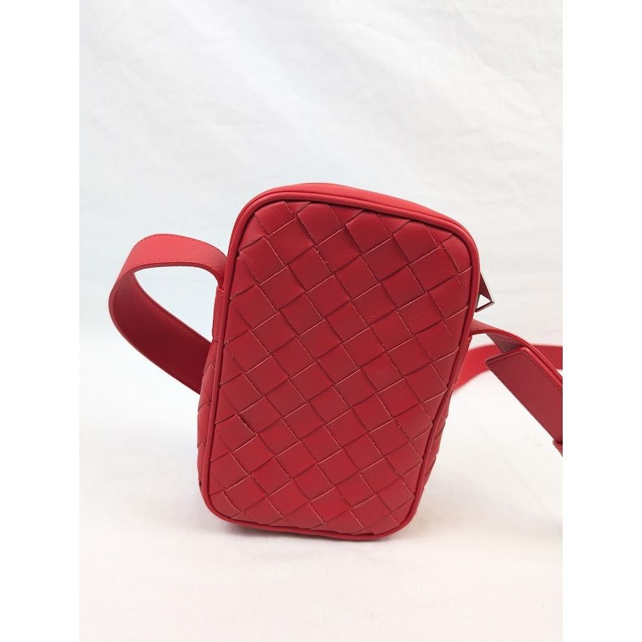 Bottega Veneta o1rshd1 Size: OS / Intrecciao Phone Case in Red Stone Size ONE SIZE - 4 Thumbnail