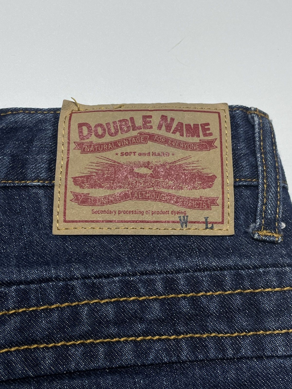 Tornado Mart 2000’s Double Name - Curve W/ Leather Pocket Pants Size US 30 / EU 46 - 20 Thumbnail