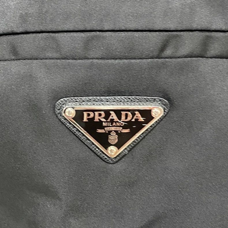 Prada Prada Nylon triangle short skirt on the back 2504-Nextarrow Size 24" / US 00 / IT 34 - 3 Thumbnail