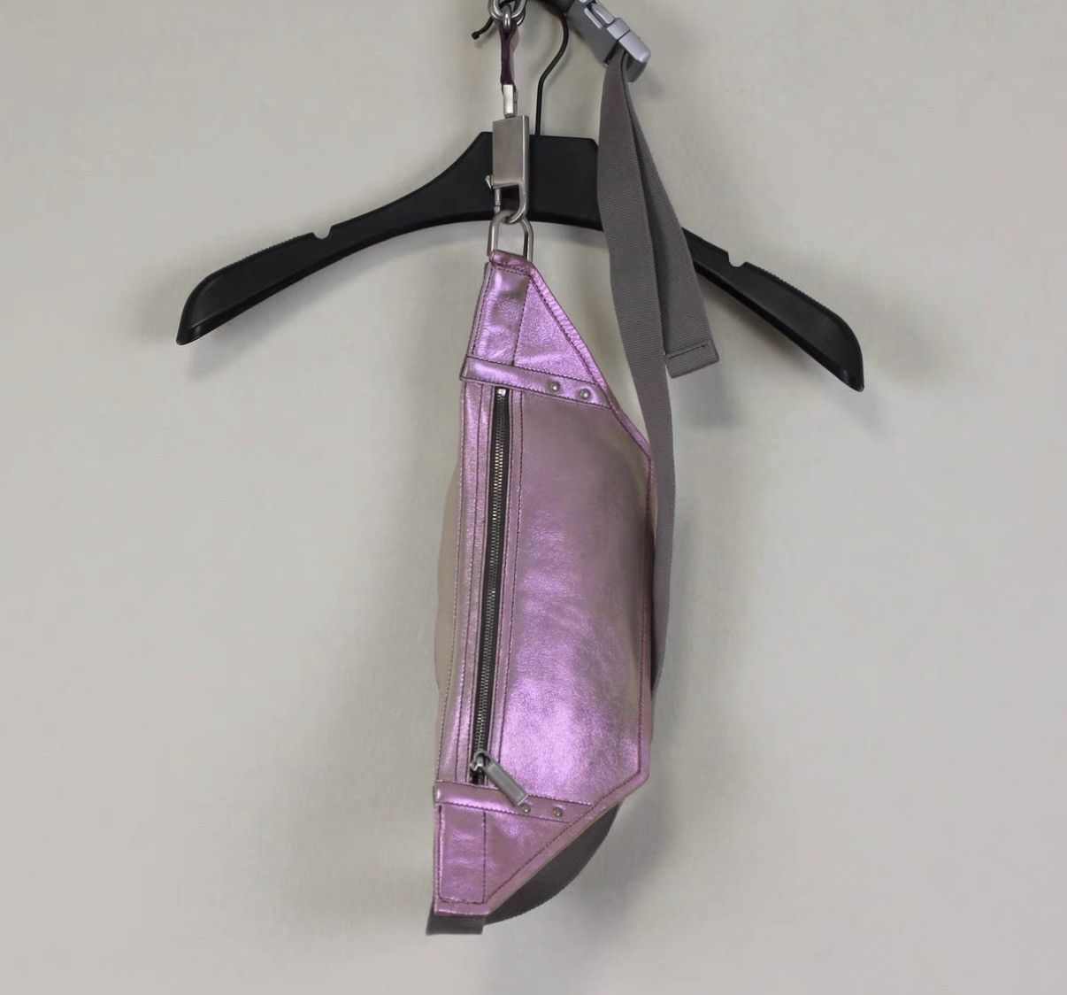 Rick Owens Rick Owens Mainline Leather Laser Metallic Shoulder Bag Size ONE SIZE - 5 Thumbnail