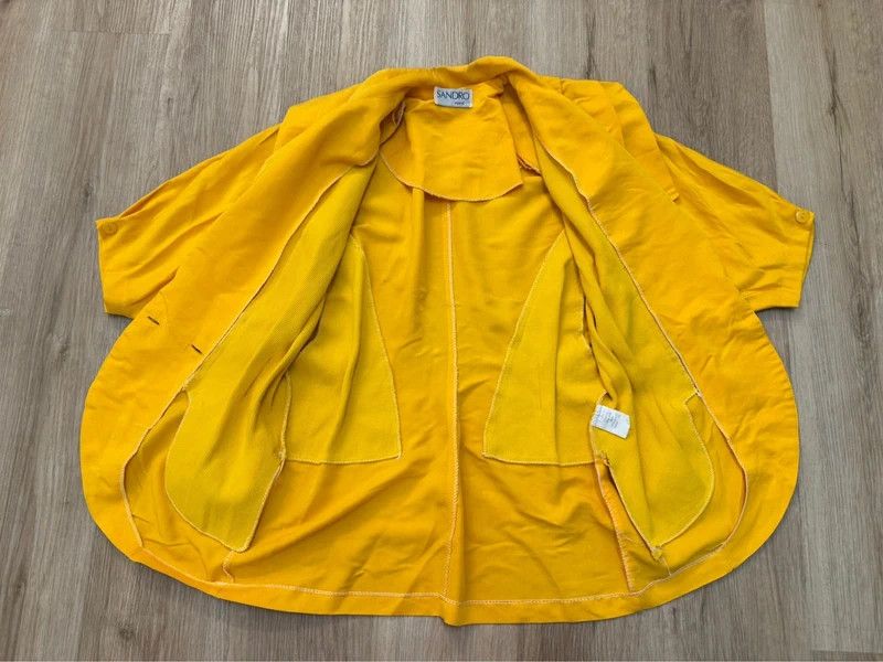 Sandro Sandro Paris Unique Viscose Archive 80s Vintage Suit L/XL Size XL / US 12-14 / IT 48-50 - 5 Thumbnail