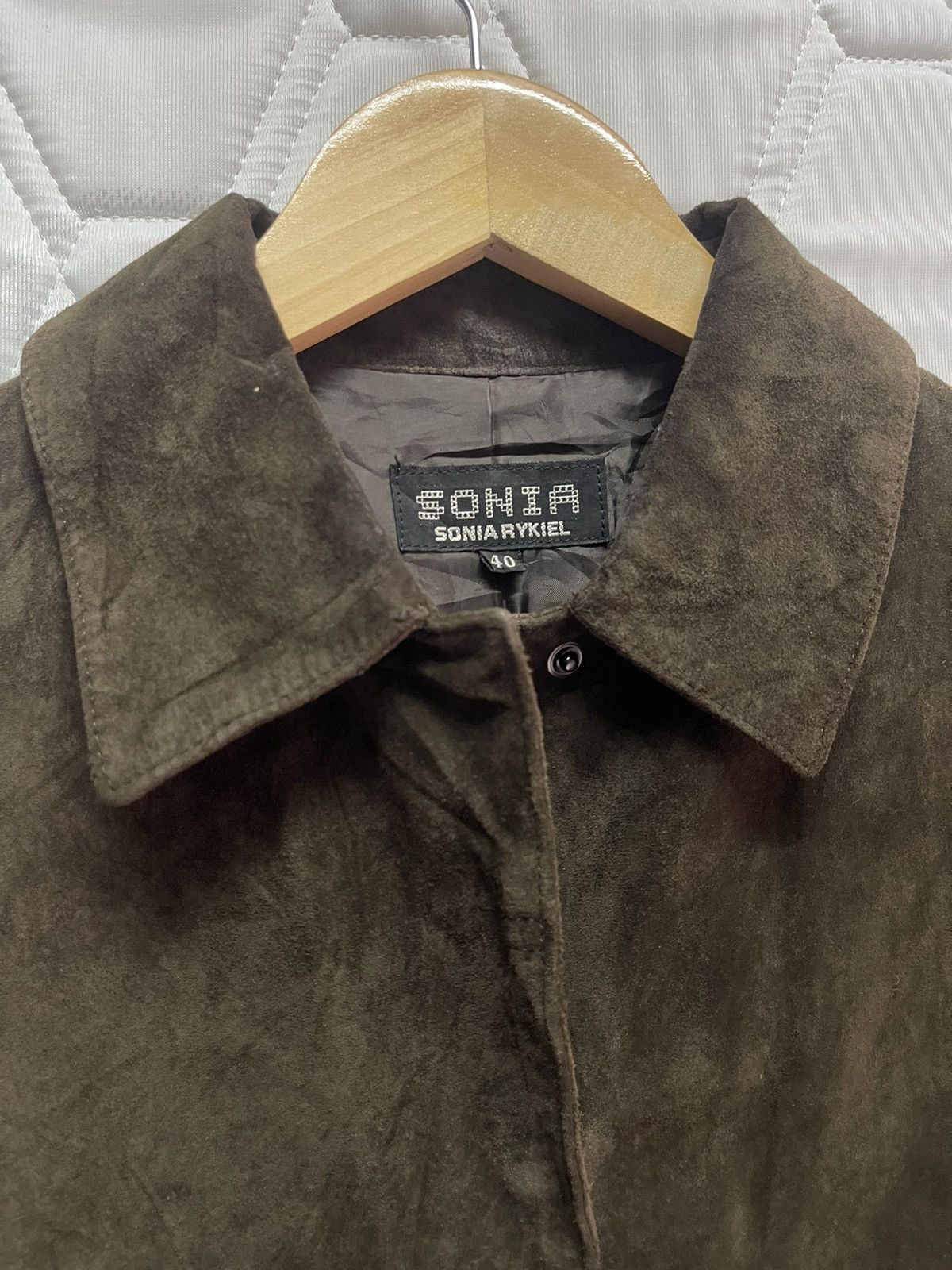 Sonia Rykiel × Vintage VINTAGE SONIA RYKIEL SUEDE LEATHER Size S / US 4 / IT 40 - 2 Thumbnail