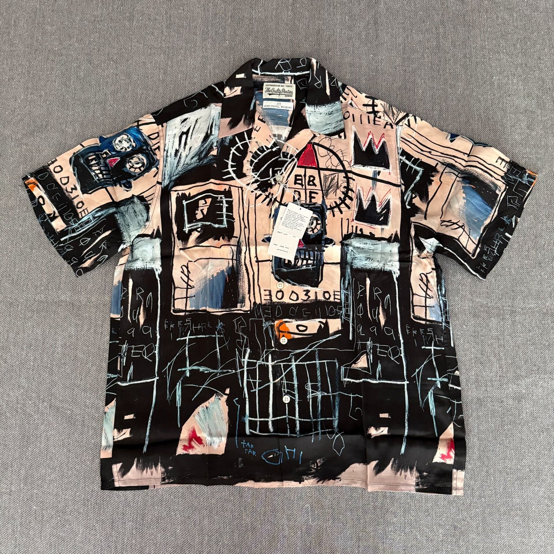 Wacko Maria Wacko Maria Basquiat Short Sleeve Shirt Size US XL / EU 56 / 4 - 1 Thumbnail