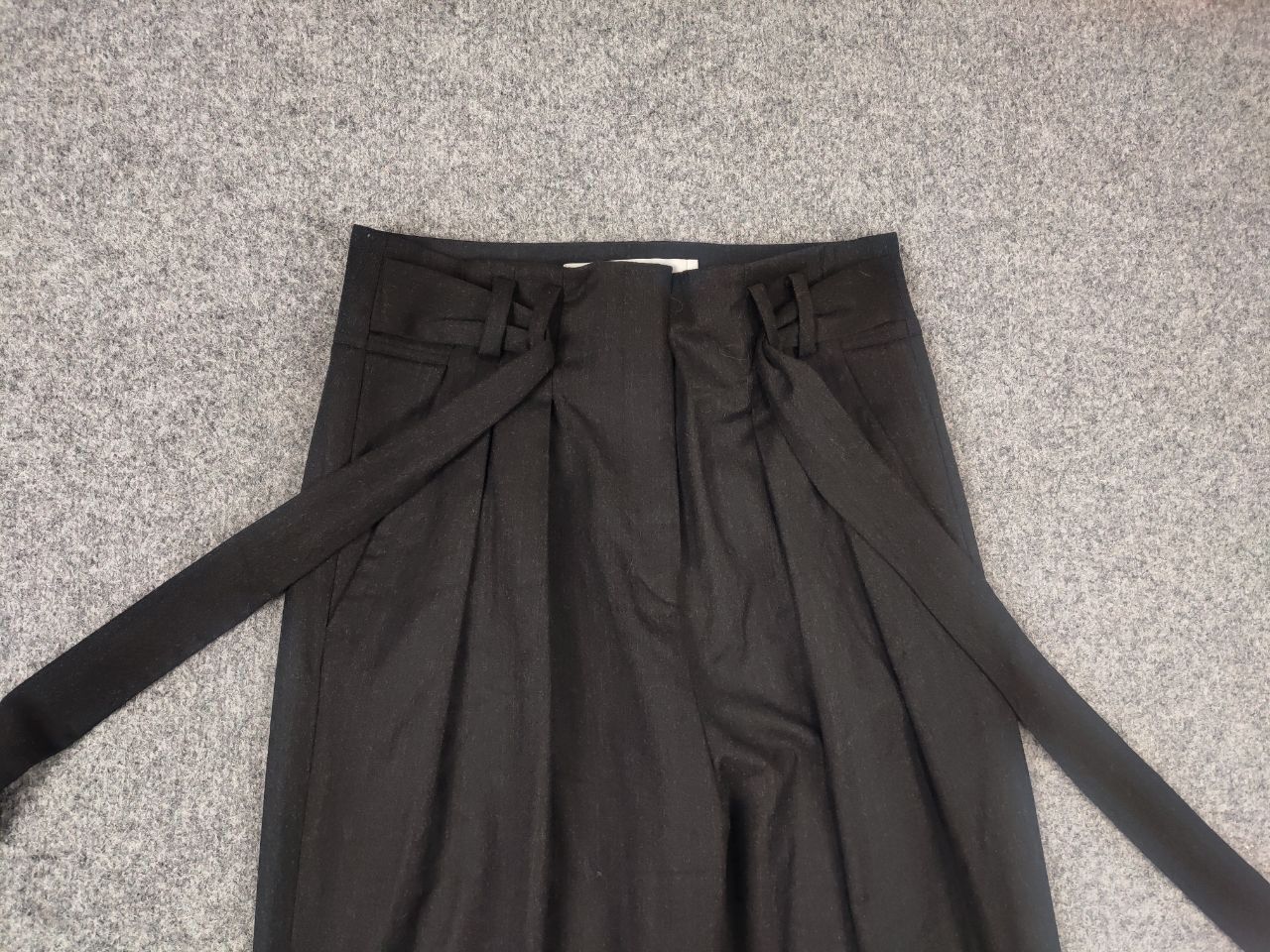 Iro Iro Naringo high-waisted Cirse wide legs trousers Belt Pants Size 32" / US 10 / IT 46 - 7 Thumbnail