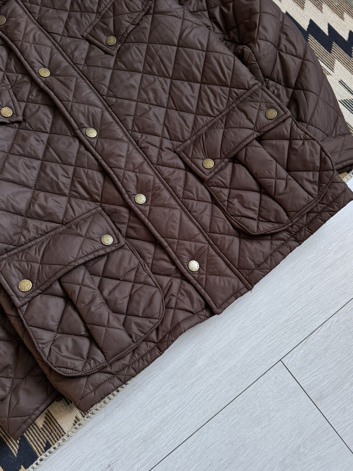 Barbour Vintage Barbour Quilted Brown Jacket Size US M / EU 48-50 / 2 - 5 Thumbnail