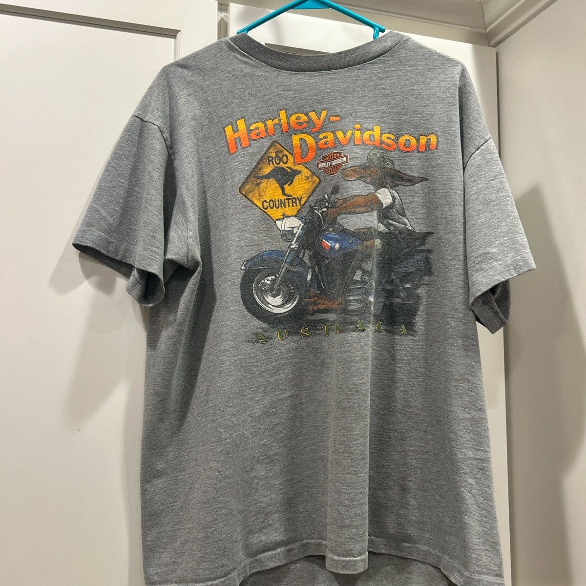Harley Davidson × Vintage 2001 Harley Davidson Darwin Australia t-shirt Size US XL / EU 56 / 4 - 4 Thumbnail