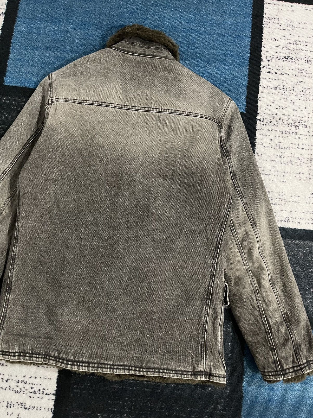 PPFM PPFM Faux Fur Denim Jacket Size US M / EU 48-50 / 2 - 12 Thumbnail