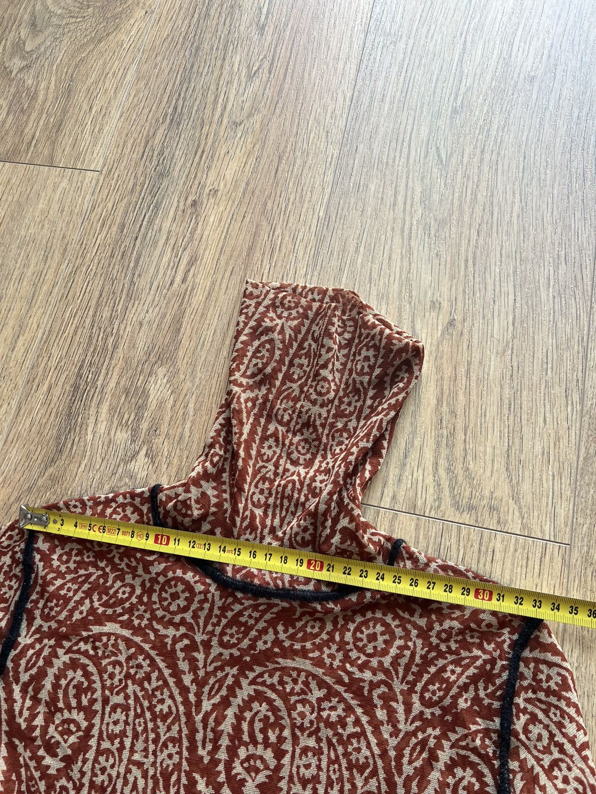 Designer × Jean Paul Gaultier 🔥Jean Paul Gaultier Vintage paisley mesh turtleneck archive Size L / US 10 / IT 46 - 8 Thumbnail