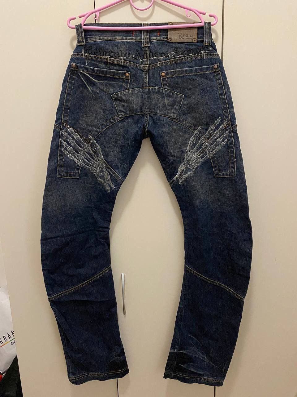 Grailed Archive Bray Jeans Detroit skeleton hands Denim Size US 31 - 1 Thumbnail