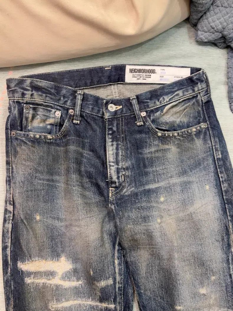 Neighborhood Neighborhood size S Bullet Hole King Jeans Size US 27 - 2 Thumbnail