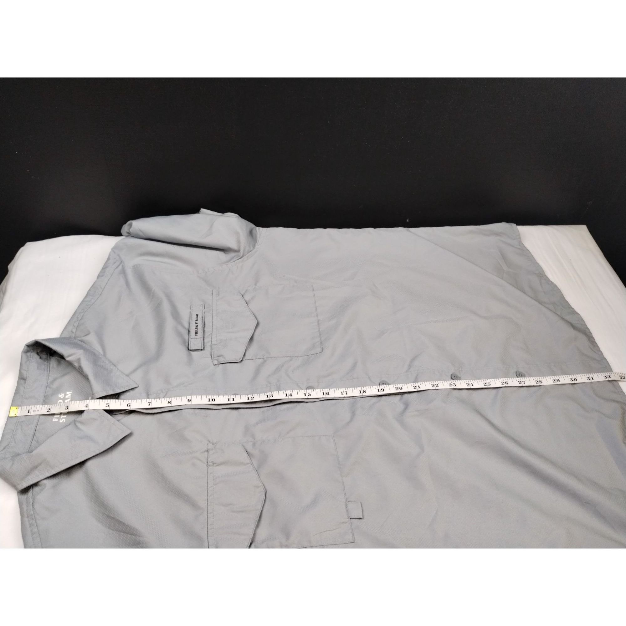 Field & Stream Field Stream Men's Grey Fishing Shirt/Button Up SzXL SKU 400 Size US XL / EU 56 / 4 - 8 Thumbnail