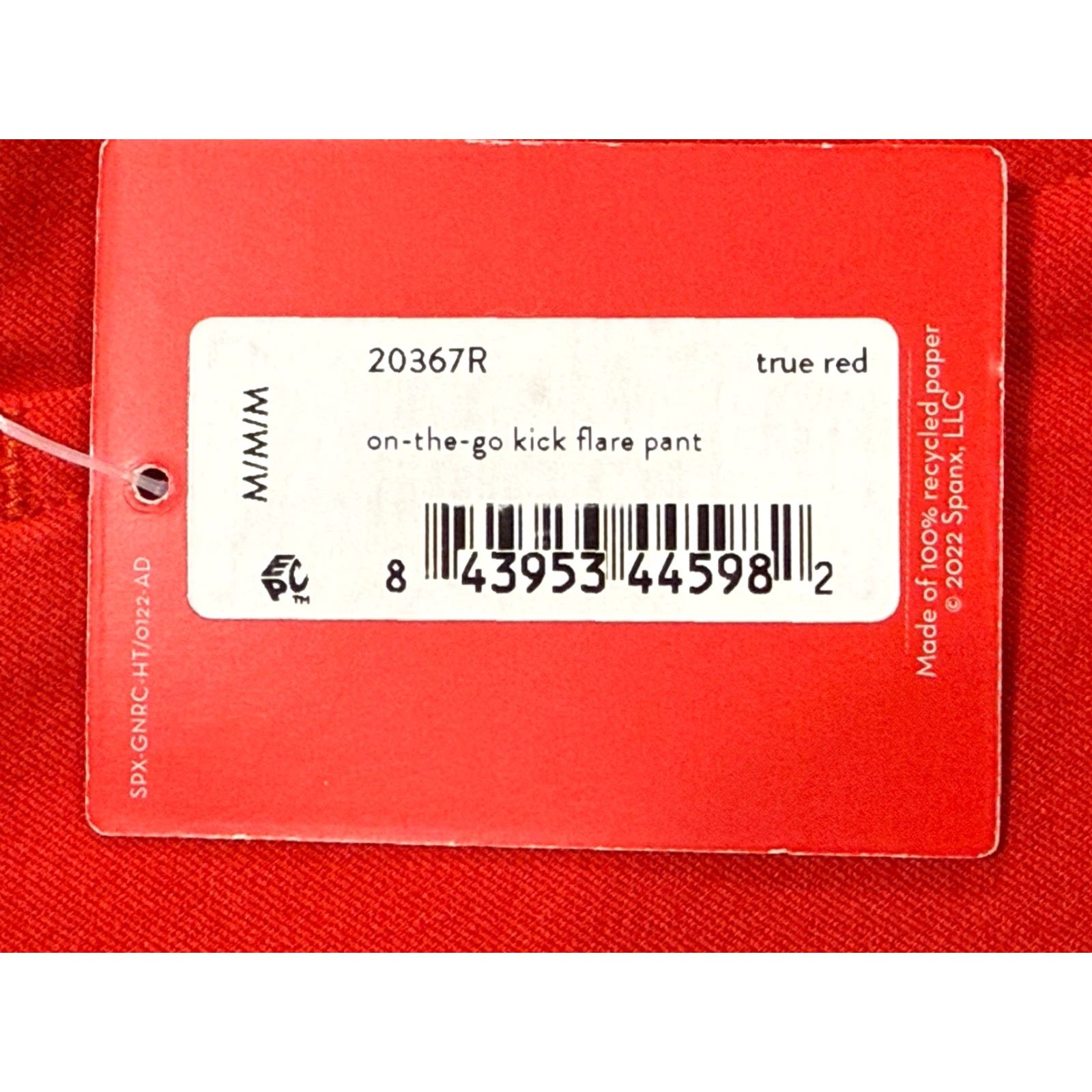 Spanx SPANX on-the-go kick flare pant True Red Size Medium 28x26 NWT Dress Pants Womens Flared Pull On Size 32" / US 10 / IT 46 - 6 Thumbnail