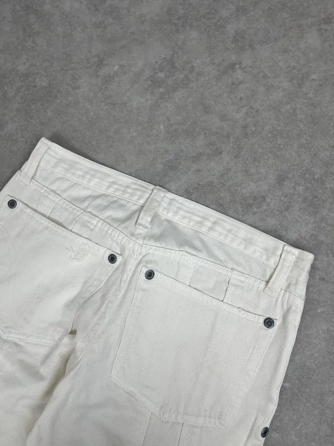 Dolce & Gabbana AW2003 Dolce & Gabbana White Distressed Pants Size US 32 / EU 48 - 9 Thumbnail