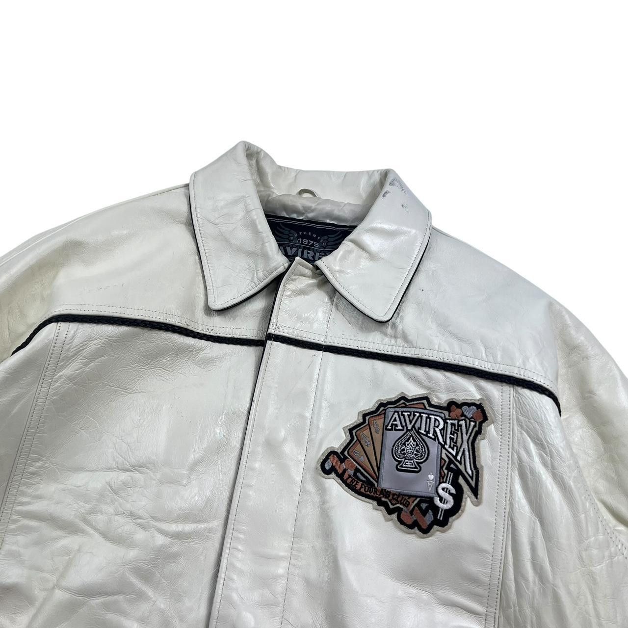 Avirex Vintage Avirex Gamblers Club King Casino Leather Jacket - XL Size US XL / EU 56 / 4 - 4 Thumbnail