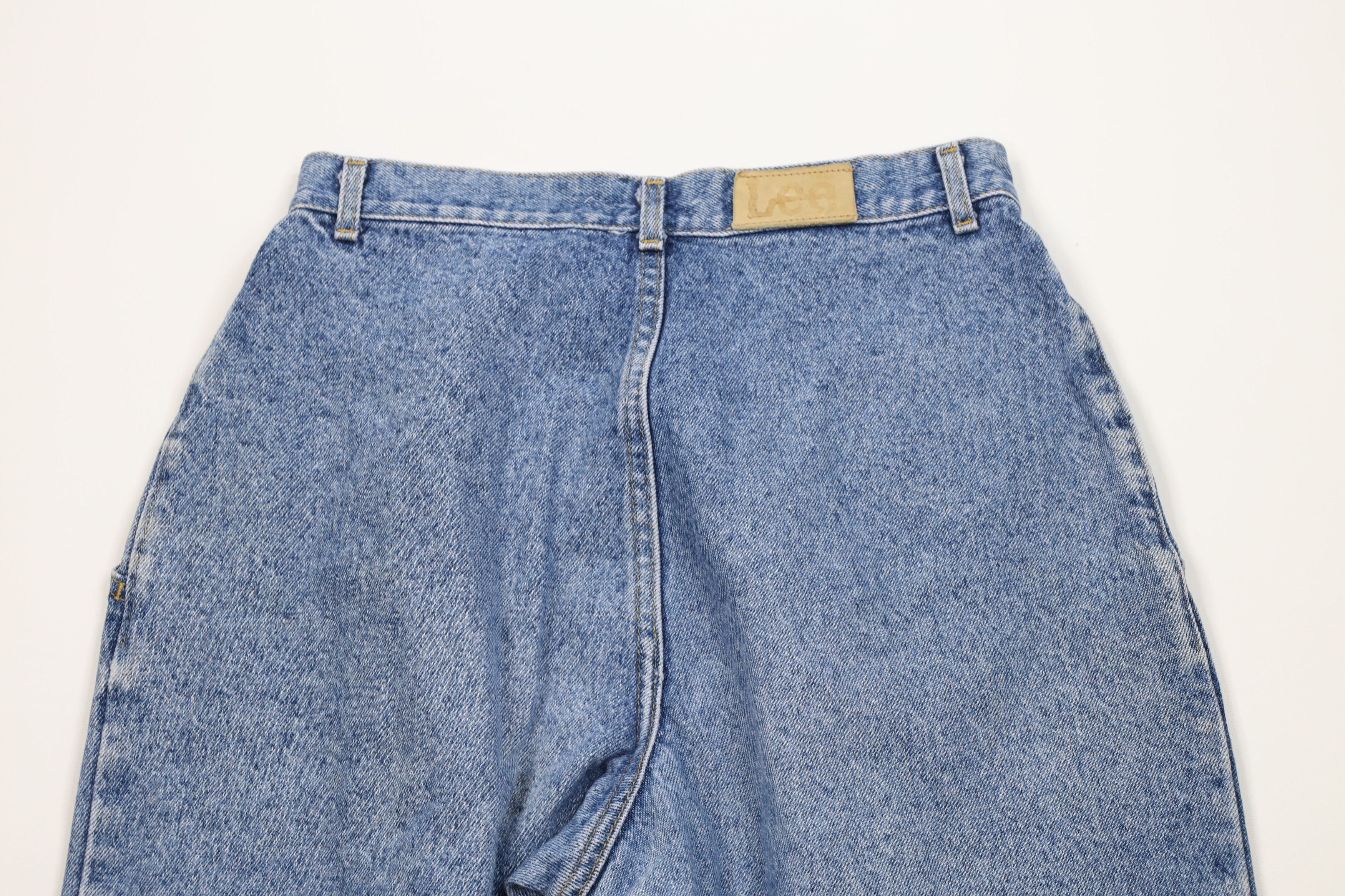 Lee Vtg 80s 90s Lee Pleated High Waist Tapered Jeans USA Size 34" / US 12 / IT 48 - 13 Thumbnail