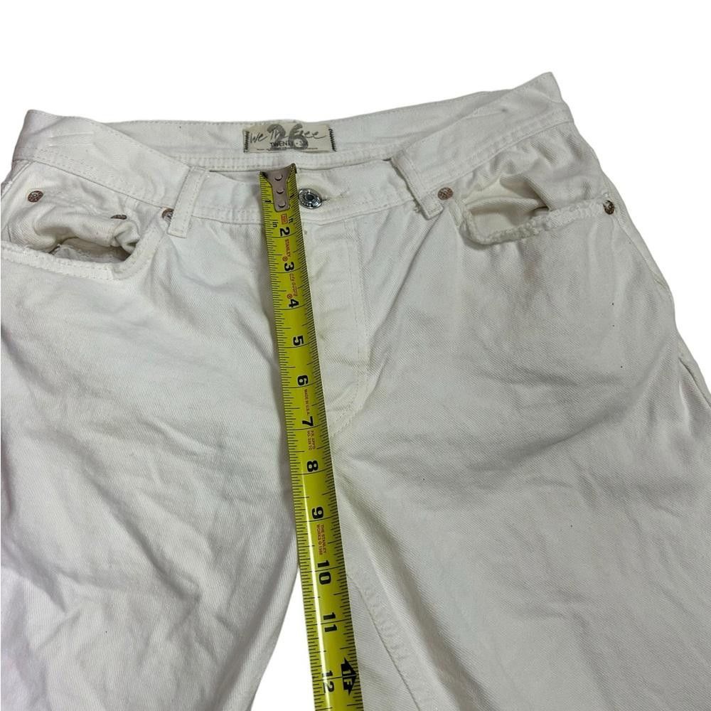 Free People Free People l Maggie Straight Leg White Jeans Size 26 Size 26" / US 2 / IT 38 - 7 Thumbnail