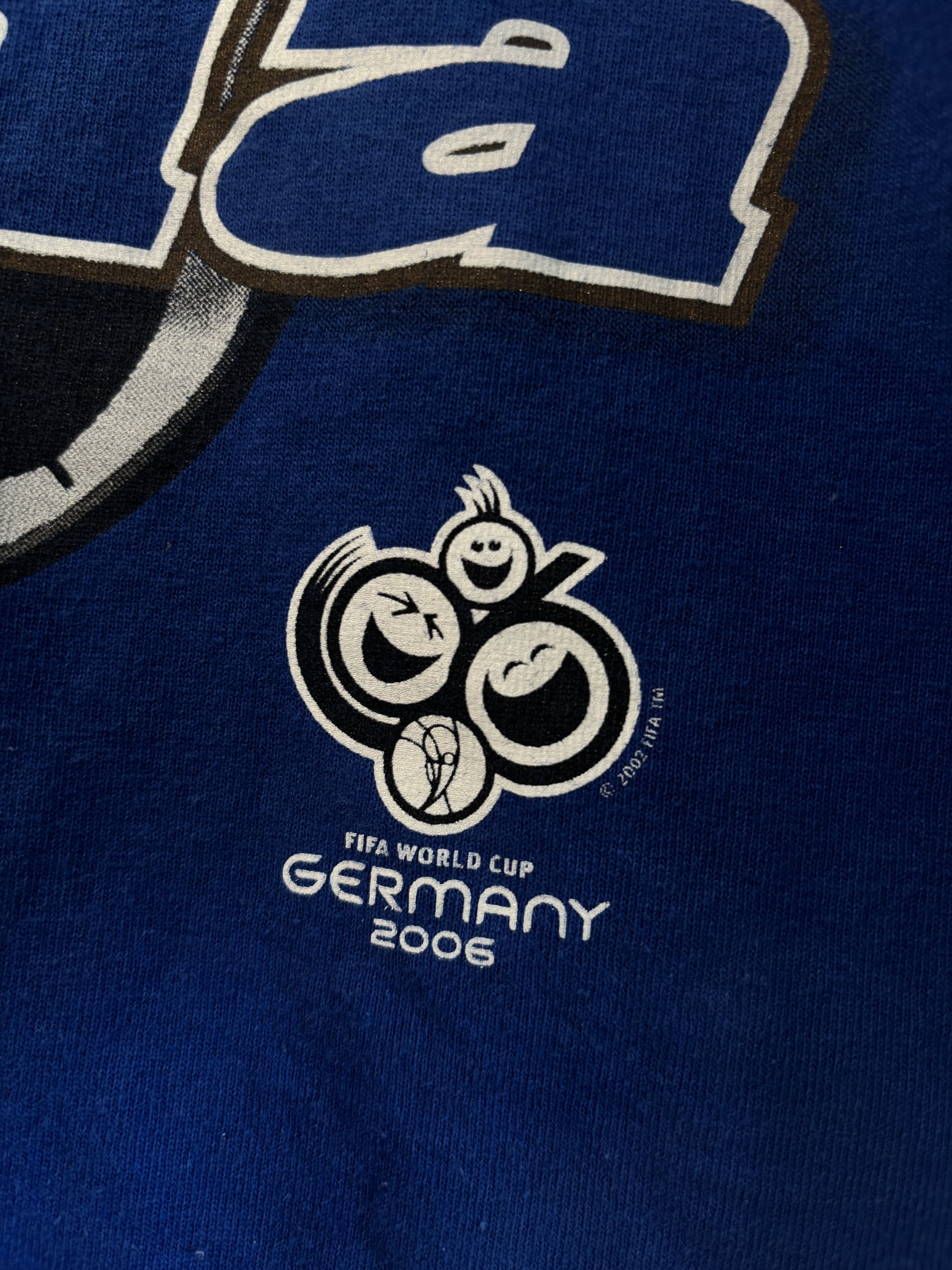 Vintage Vintage 2006 World Cup Team Italy T Shirt (Dated 2002) Size US L / EU 52-54 / 3 - 2 Thumbnail