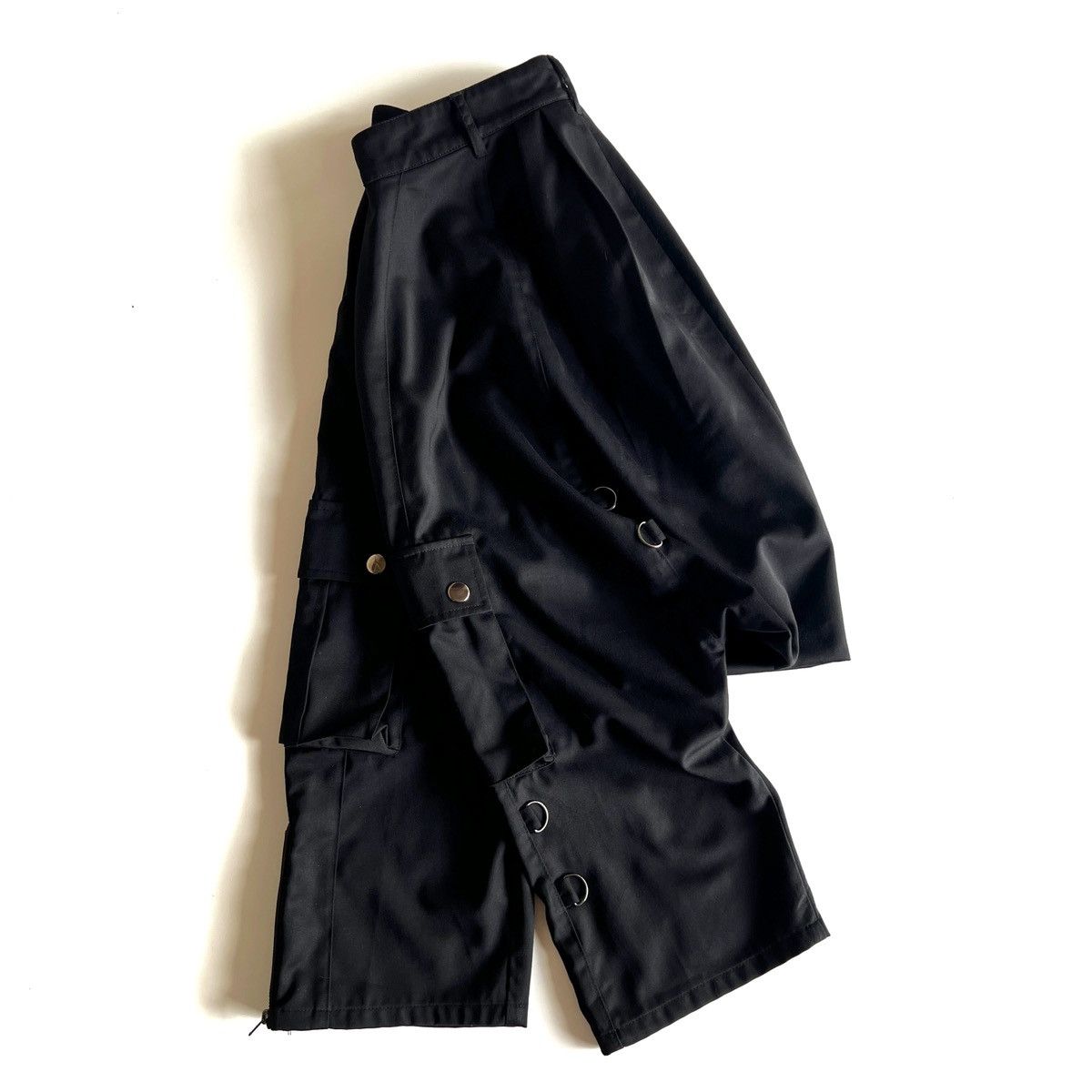 Japanese Brand Y2k Black Peace Now Sarouel Black Pants Size US 32 / EU 48 - 10 Thumbnail