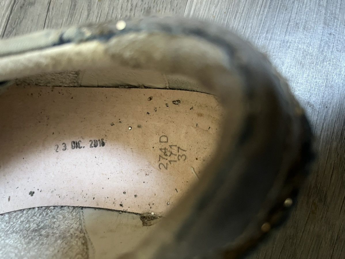 Golden Goose Golden goose superstar denim washed low top sneakers sz 37 Size US 7 / IT 37 - 12 Thumbnail