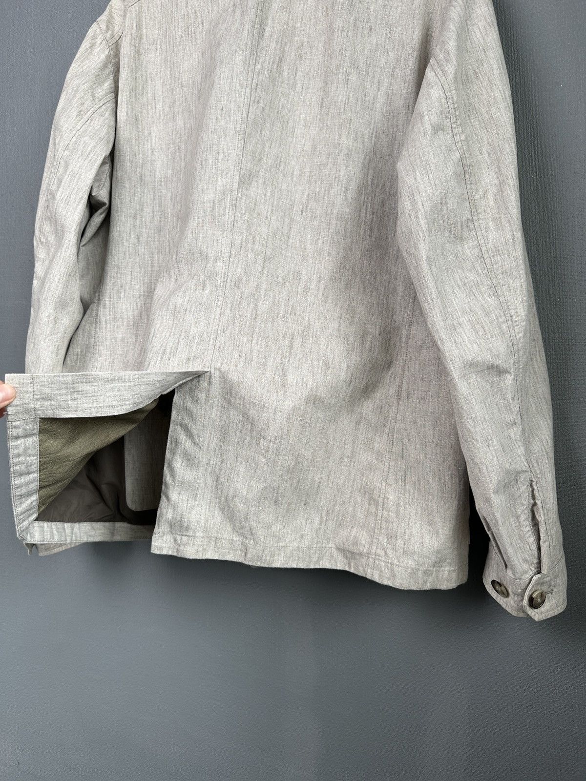 Hackett HACKETT MAYFAIR Storm System Linen Field Jacket Men’s XL Size US XL / EU 56 / 4 - 9 Thumbnail