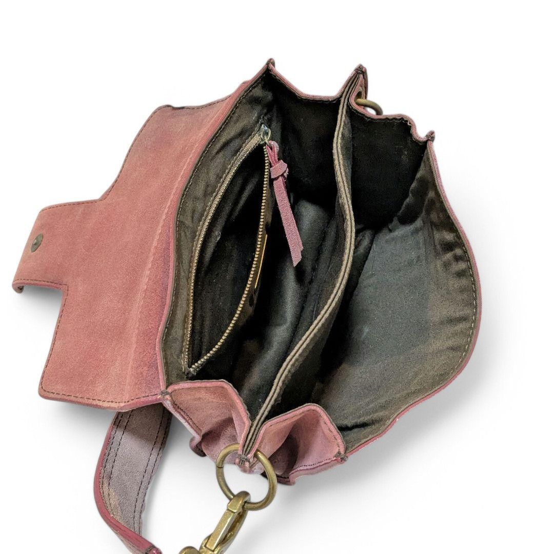 Miu Miu Miu Miu - Brown Leather Shoulder Bag Suede 00s Vintage Size ONE SIZE - 6 Thumbnail
