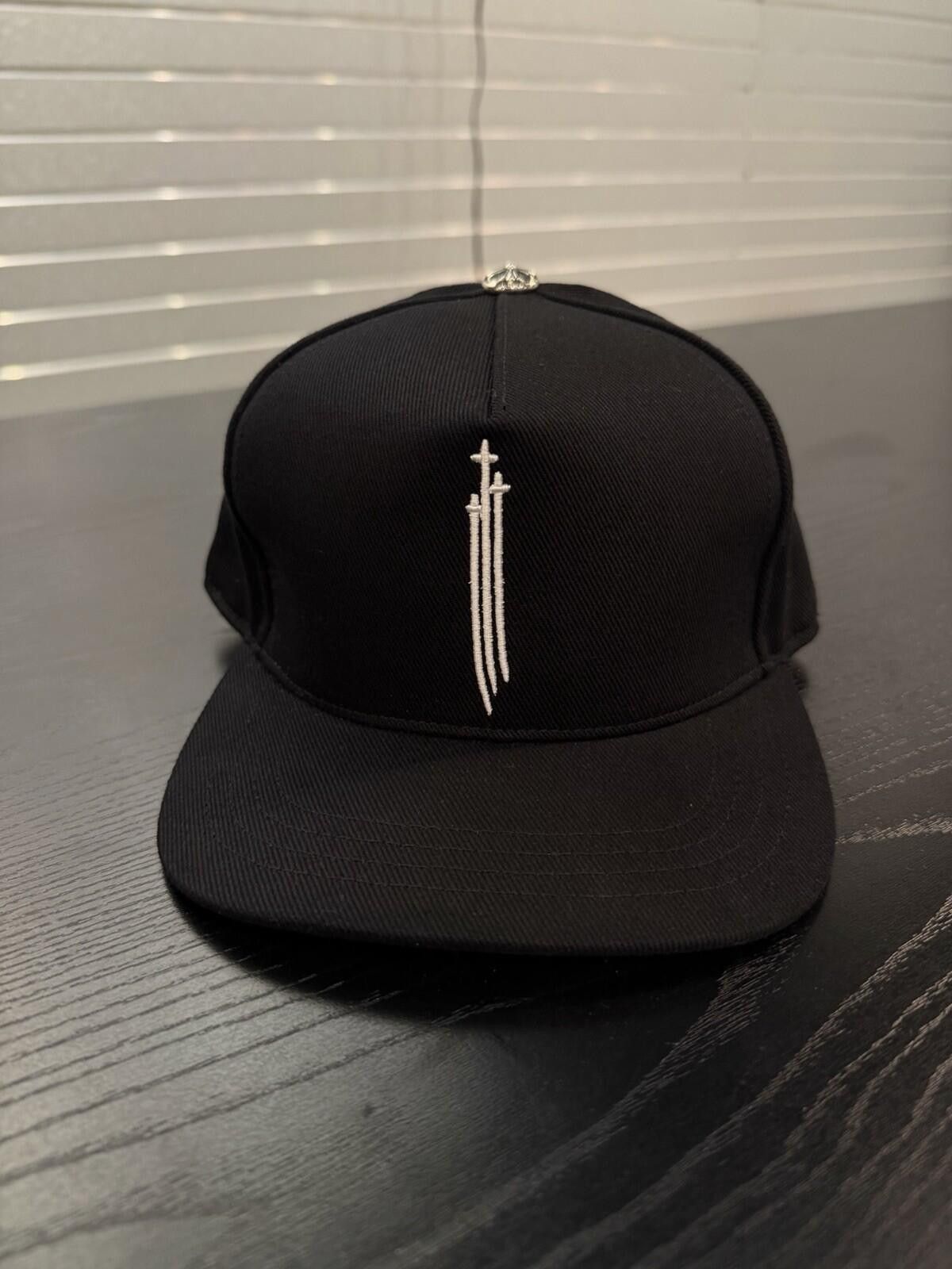 Chrome Hearts Chrome Hearts Black White 100% Authentic EXLUSIVE Hat New Size ONE SIZE - 2 Thumbnail
