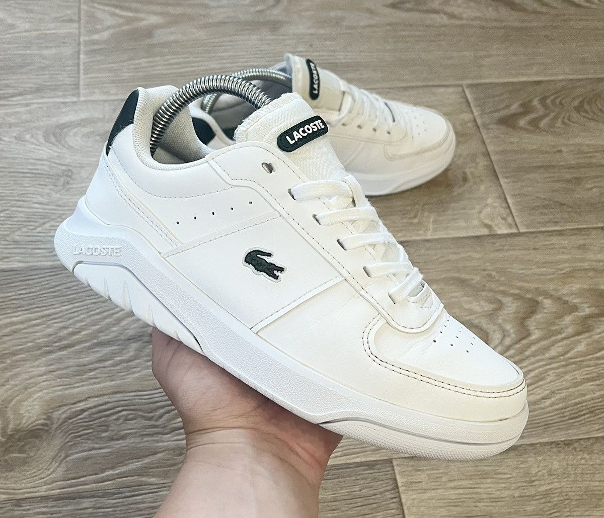 Lacoste Lacoste leather sneakers Size US 6.5 / EU 39-40 - 2 Thumbnail
