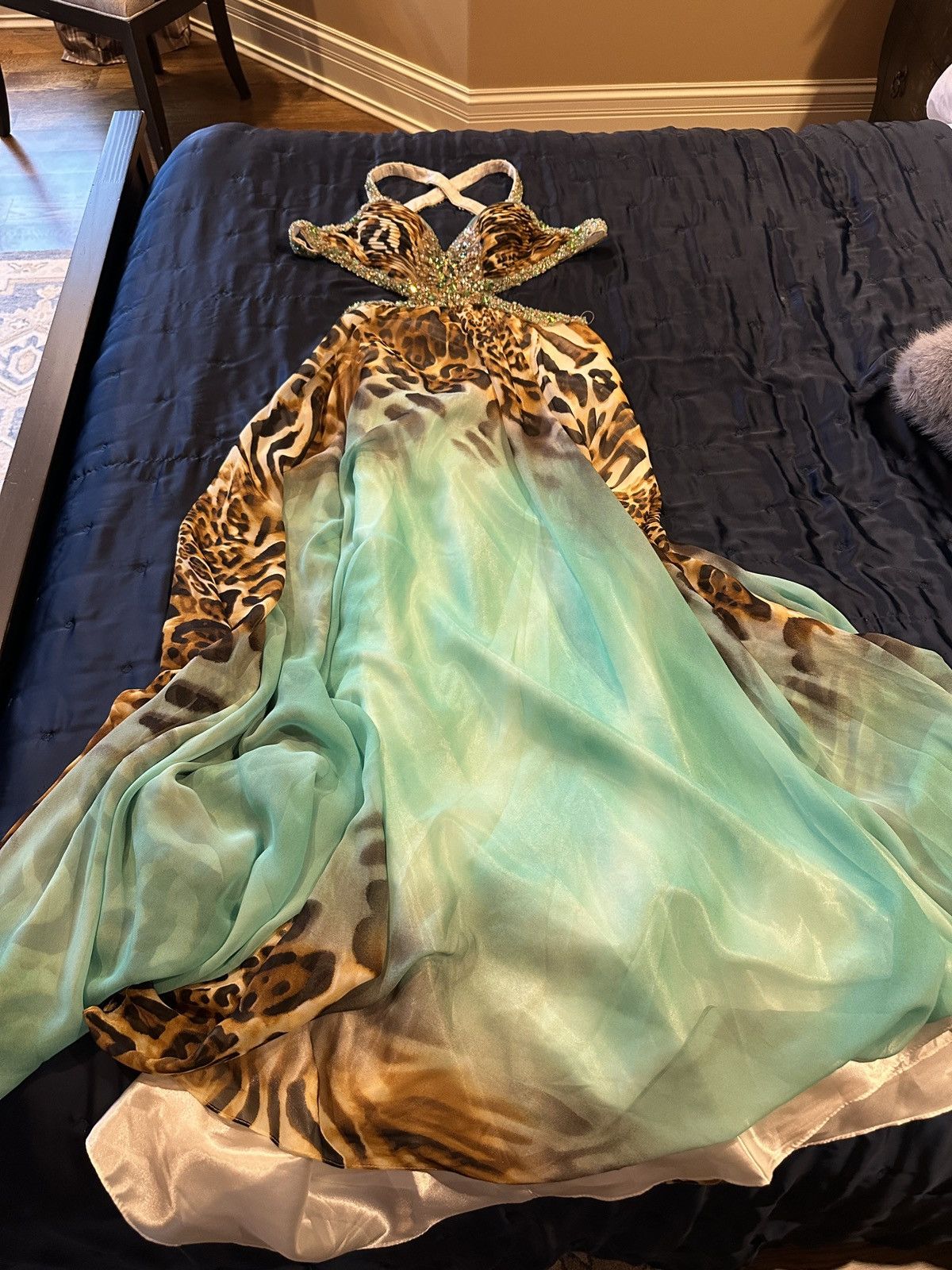 Other Leopard Gown Size S / US 4 / IT 40 - 2 Thumbnail