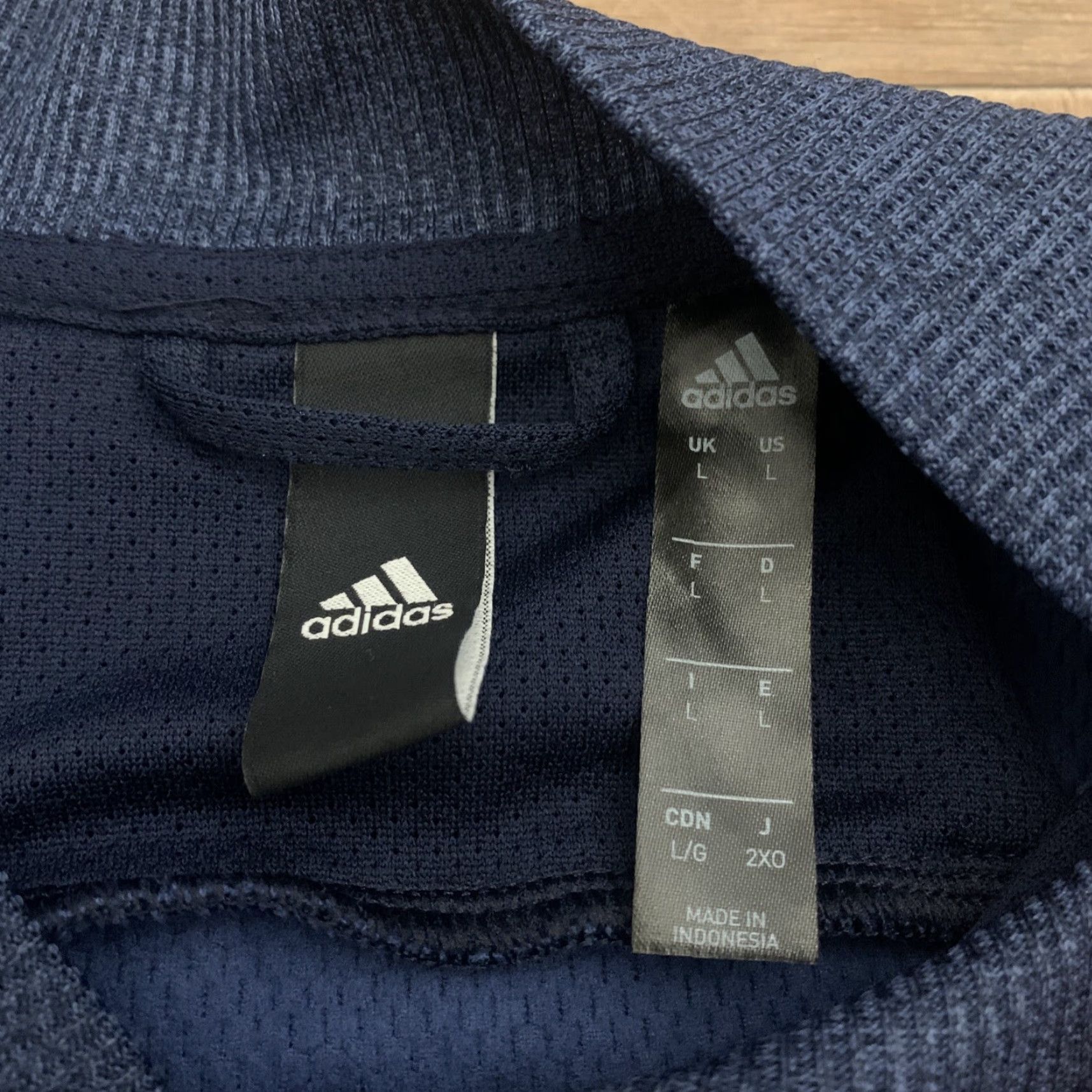 Adidas adidas Men's Athletics Team Issue Fleece Bomber Bomber Jacket Size L Blue Track Jacket Athletic Outer Shell Polyester Regular Fit Men Activewear Size US L / EU 52-54 / 3 - 4 Thumbnail