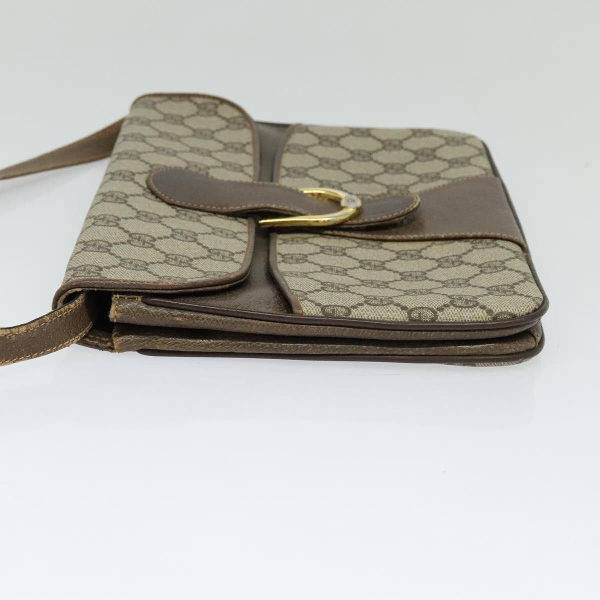 Gucci GUCCI GG Supreme Shoulder Bag Pvc Beige Gold Size ONE SIZE - 4 Thumbnail