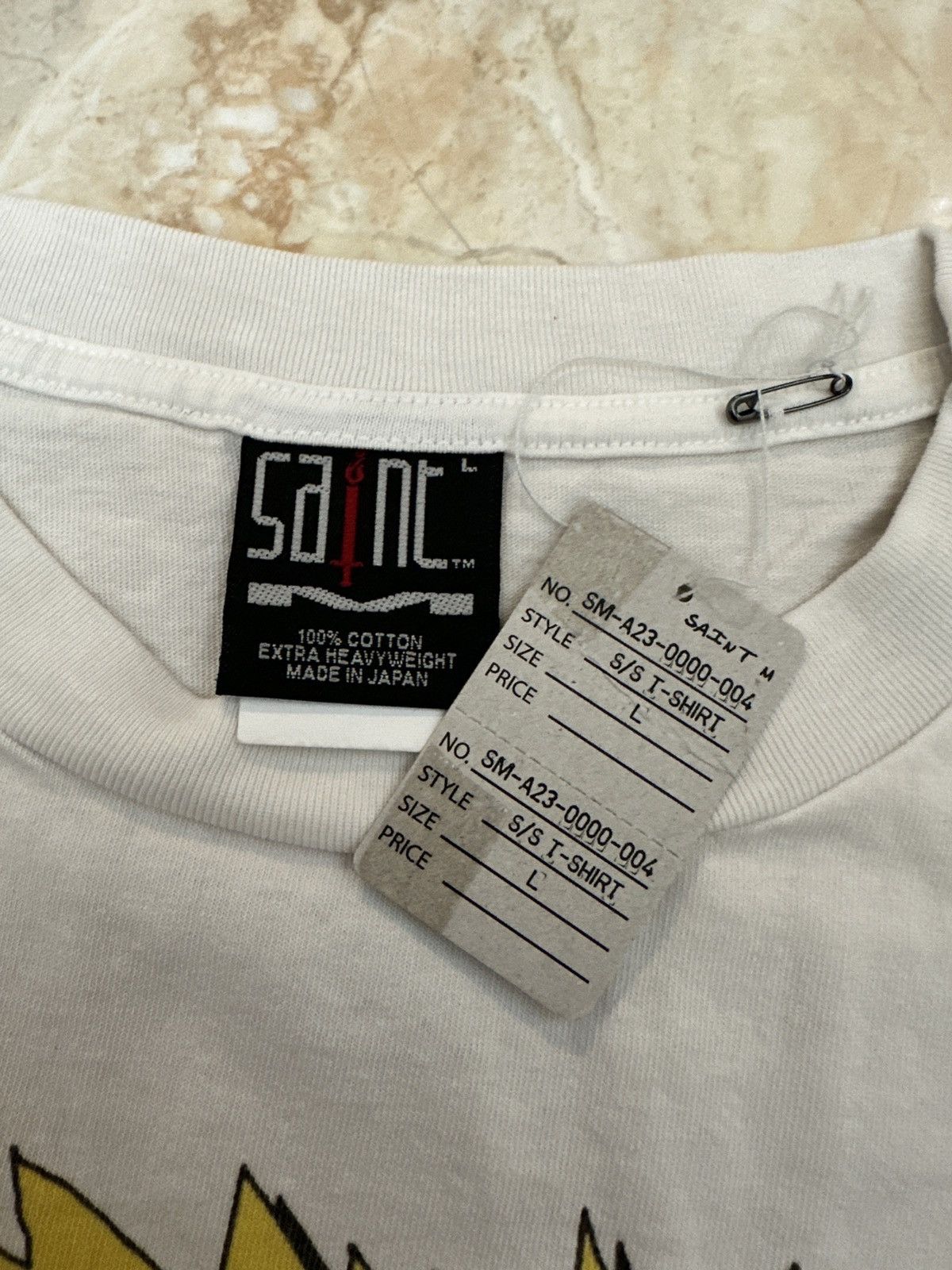 Saint Michael Saint Michael Vintage Tee “ Hell Fire “ Size US L / EU 52-54 / 3 - 6 Thumbnail