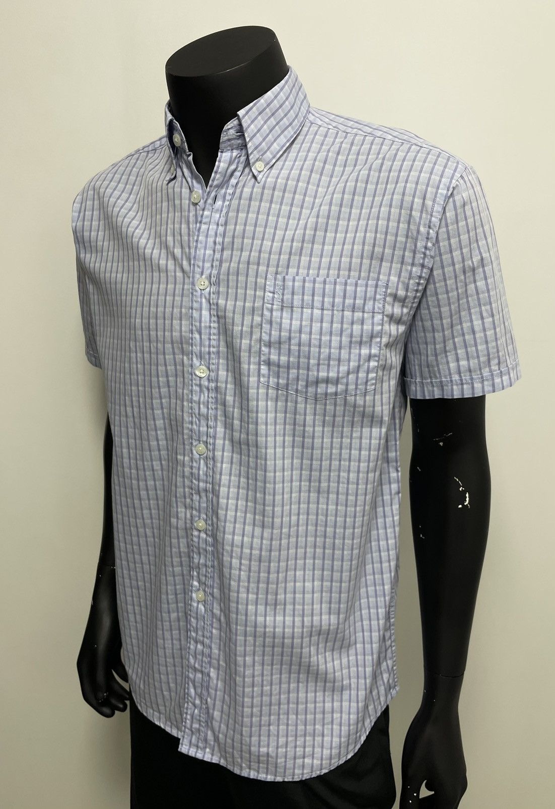 Yves Saint Laurent Yves Saint Laurent YSL Shirt Button Up Short sleeve Size US M / EU 48-50 / 2 - 2 Thumbnail
