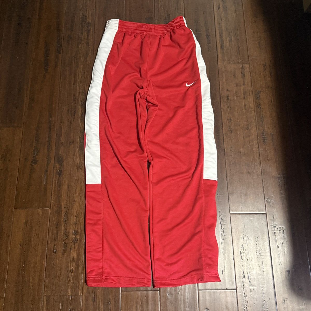 Nike Red vintage Nike track pants Size US 30 / EU 46 - 1 Thumbnail