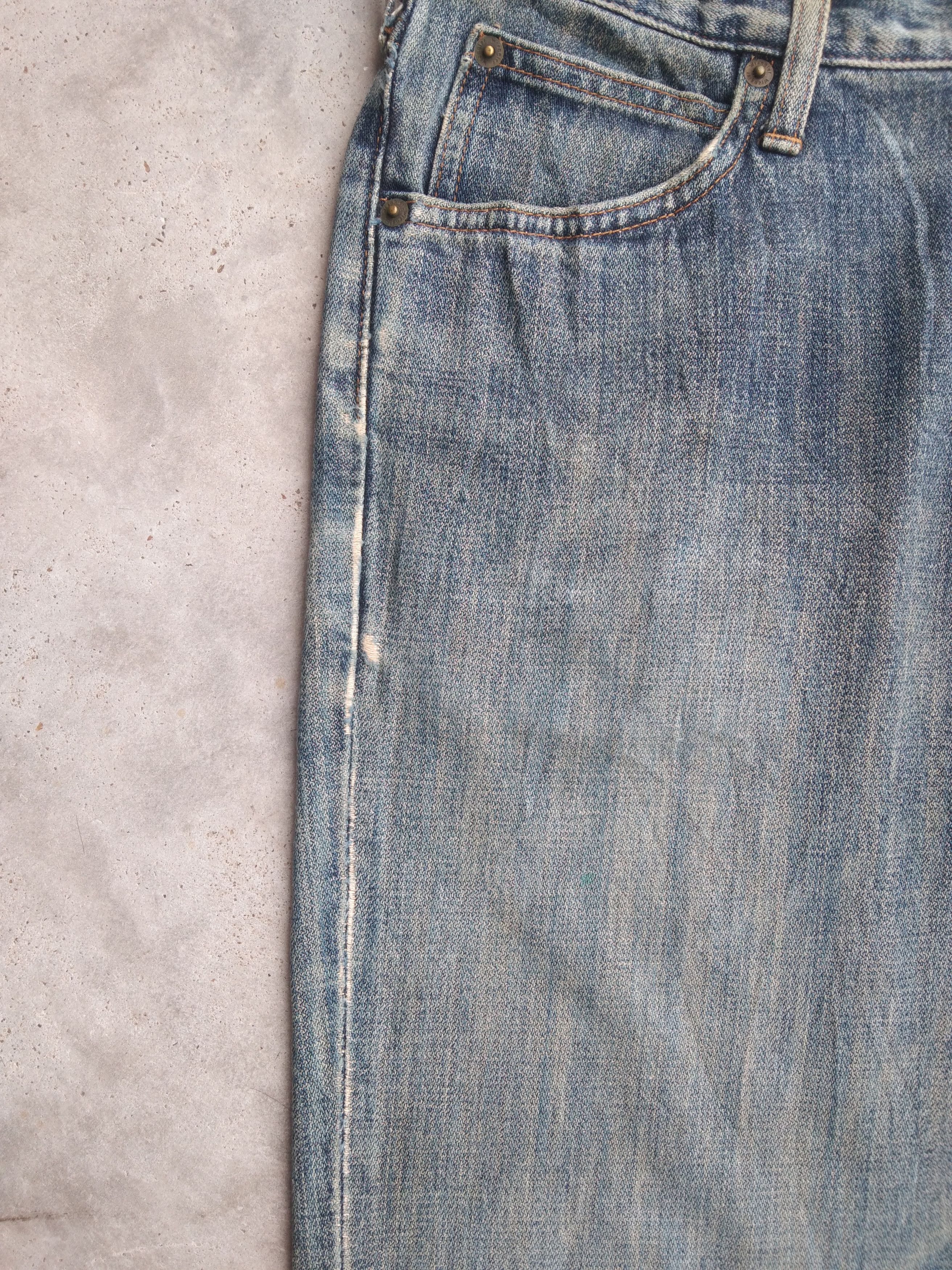Wrangler Vintage Rusty Wash Wrangler Distressed Jeans 30x32 Size US 30 / EU 46 - 5 Thumbnail