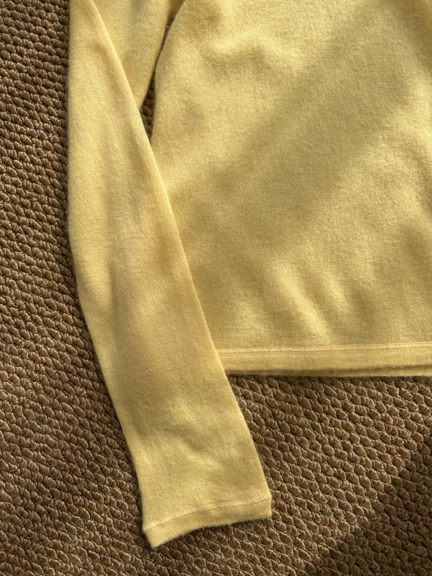 Loro Piana Loro Piana cashmere crewneck knit top ginger 42 Size M / US 6-8 / IT 42-44 - 4 Thumbnail