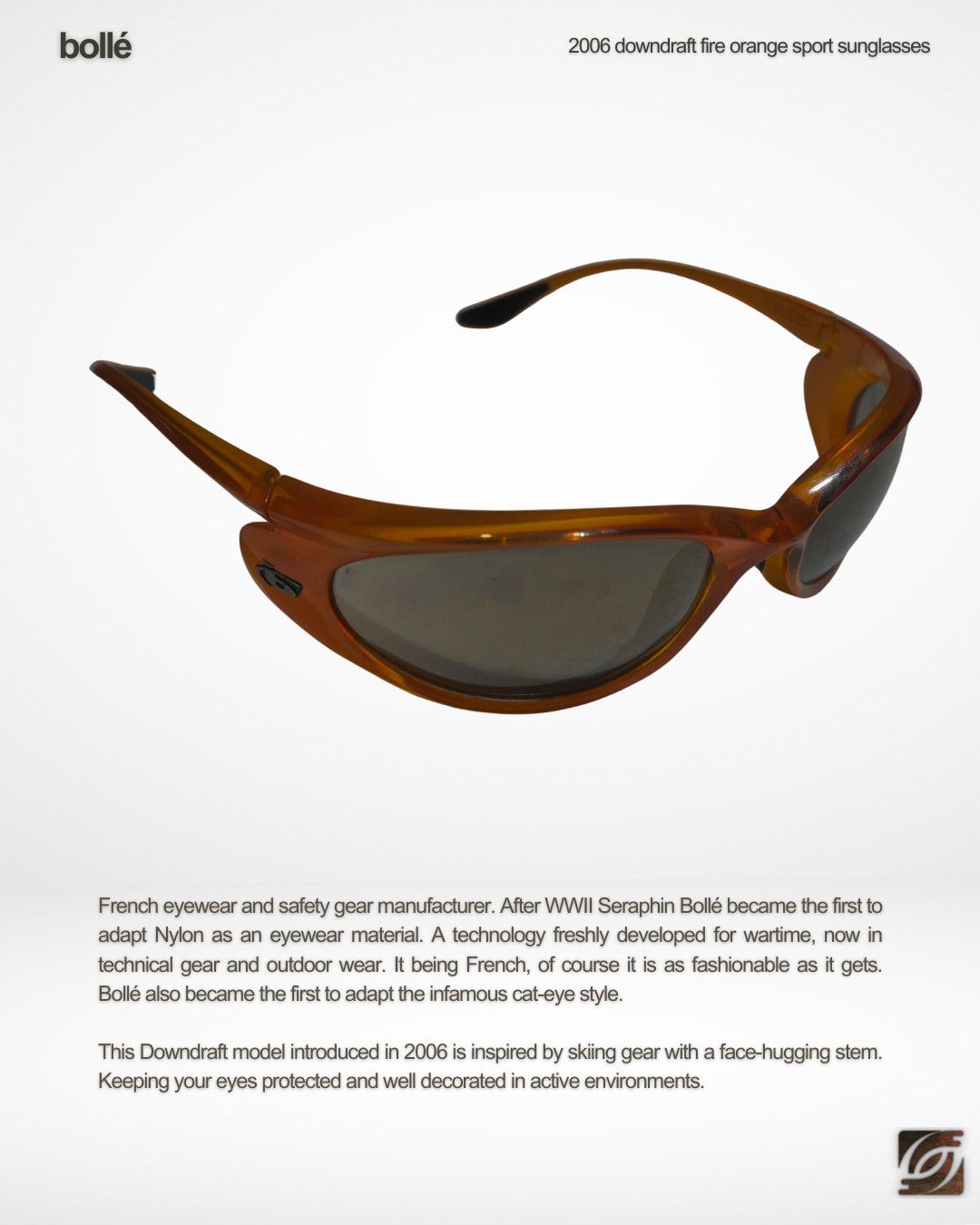 Bollé 2006 Downdraft Mandarin Sunglasses
