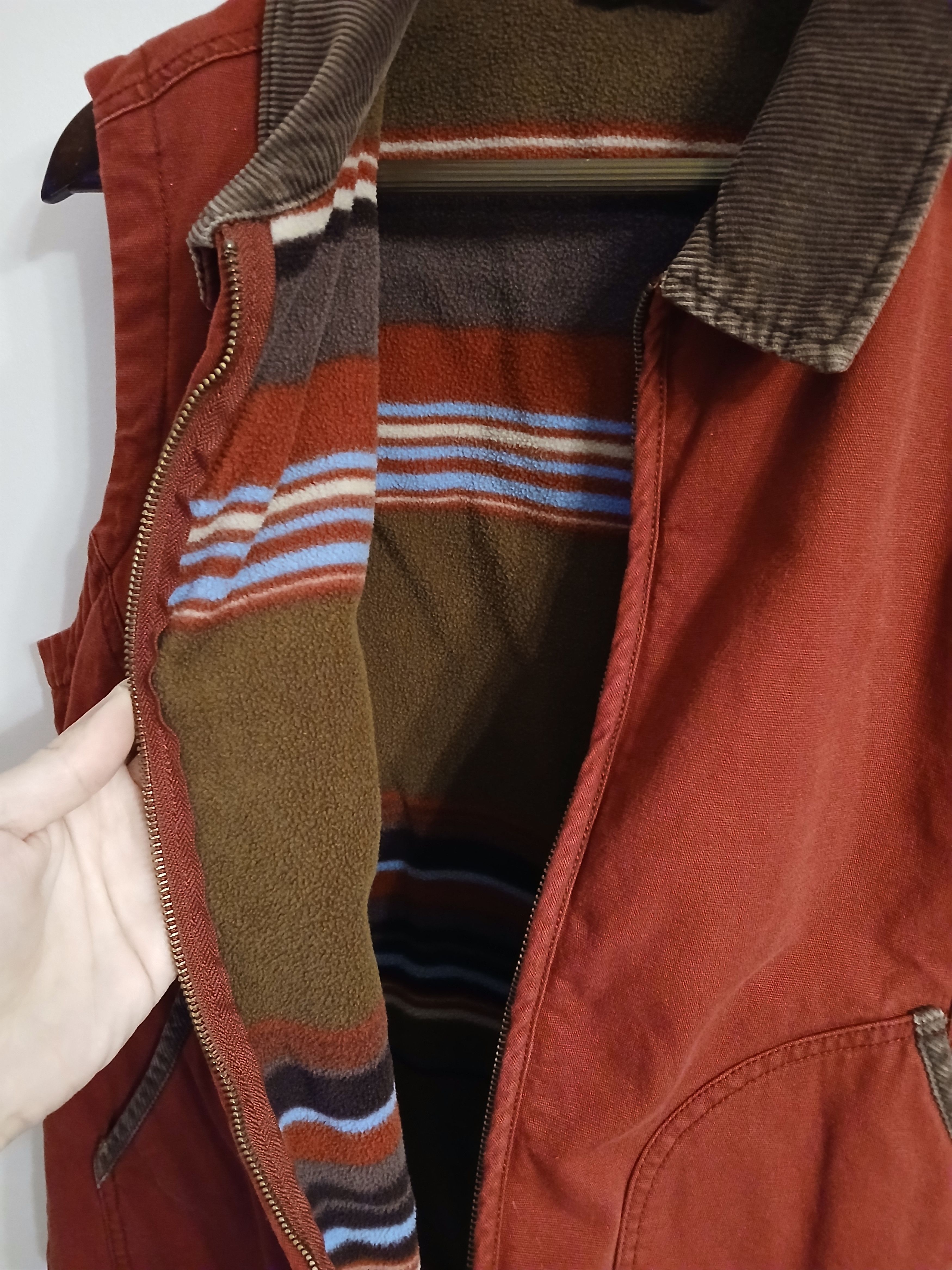 Woolrich Woolen Mills Vintage Woolrich Red Blanket Lined Vest Size US XL / EU 56 / 4 - 5 Thumbnail