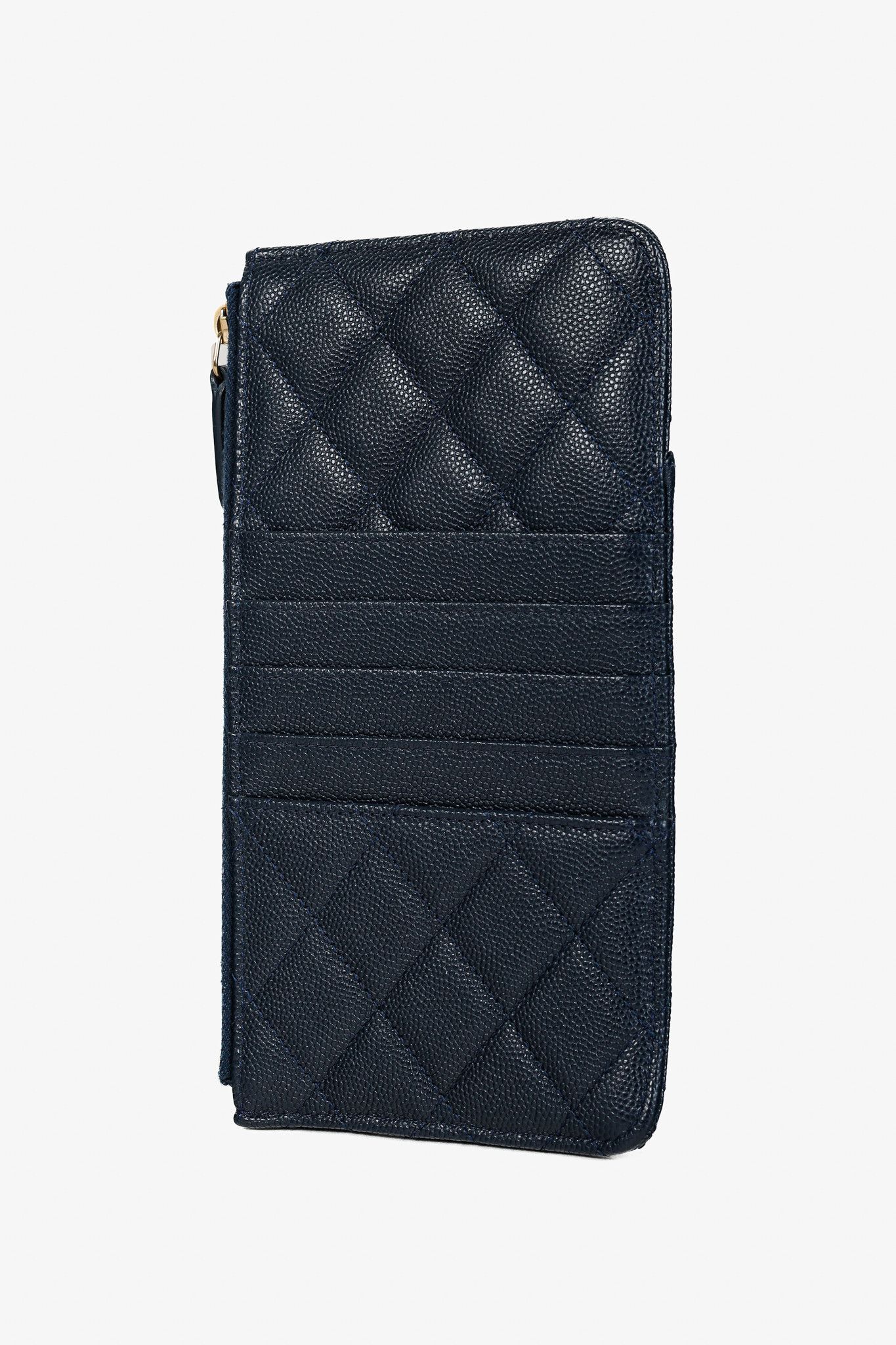 Chanel Chanel Matelasse Caviar-Leather Classic Phone & Card Holder Size ONE SIZE - 3 Thumbnail