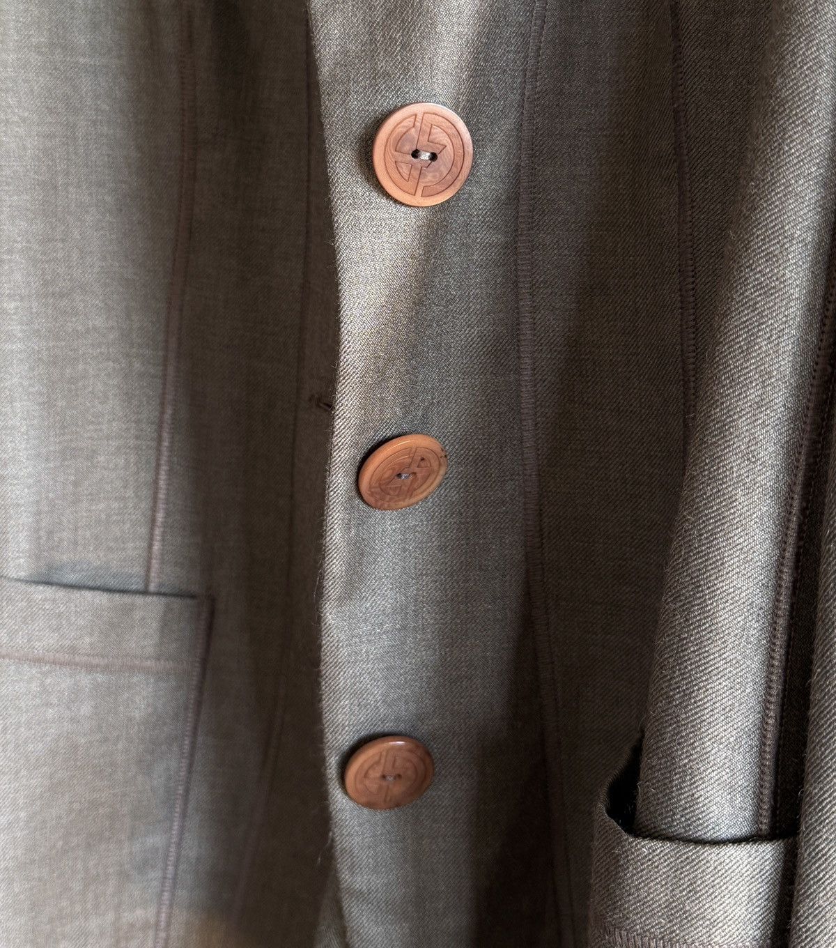 Giorgio Armani Vintage AW 2001 Cashmere Silk Blazer Size S / US 4 / IT 40 - 5 Thumbnail