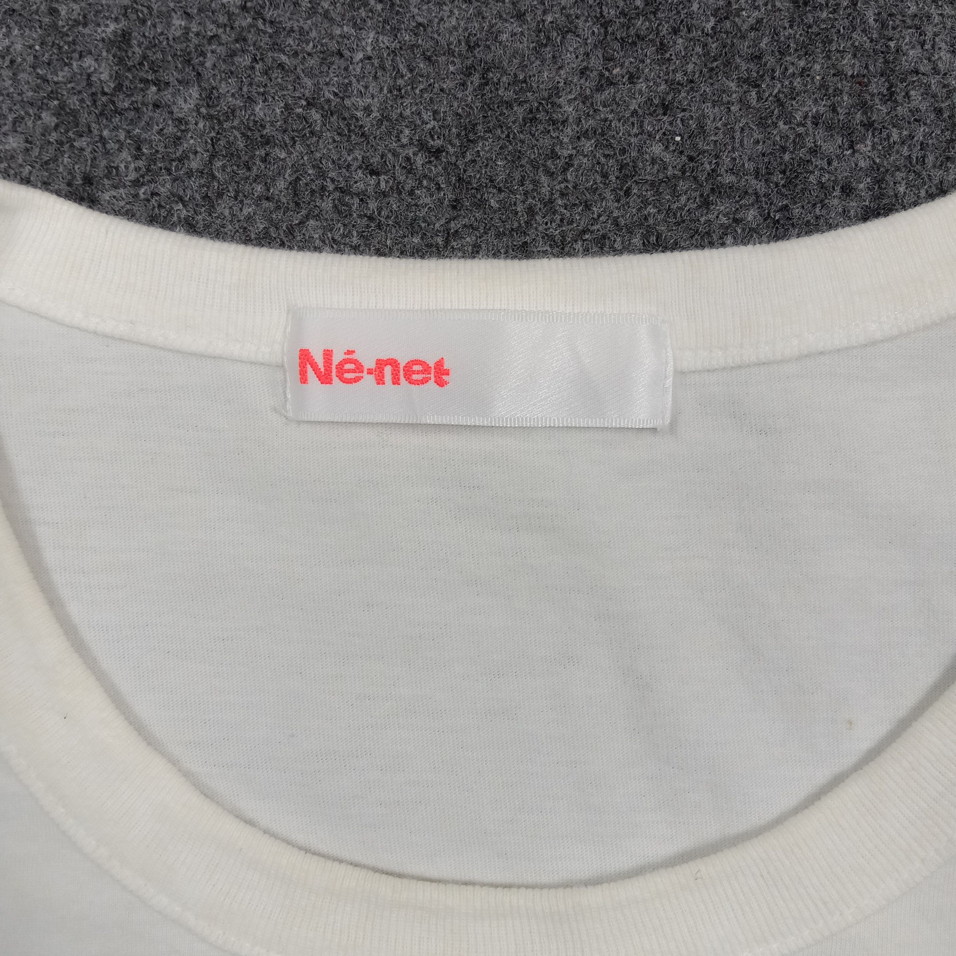Ne-Net Ne-Net by Issey Miyake Japanese Graphic Tshirt C294N4 Size XS / US 0-2 / IT 36-38 - 3 Thumbnail
