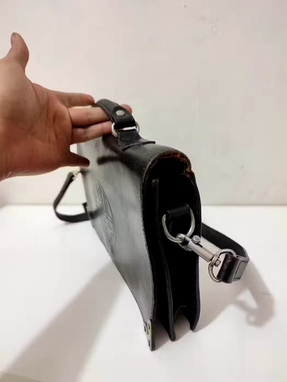 Jean Paul Gaultier Rare!!! Jean Paul Gaultier JPG Leather Crossbody / Sling bag Size ONE SIZE - 4 Thumbnail