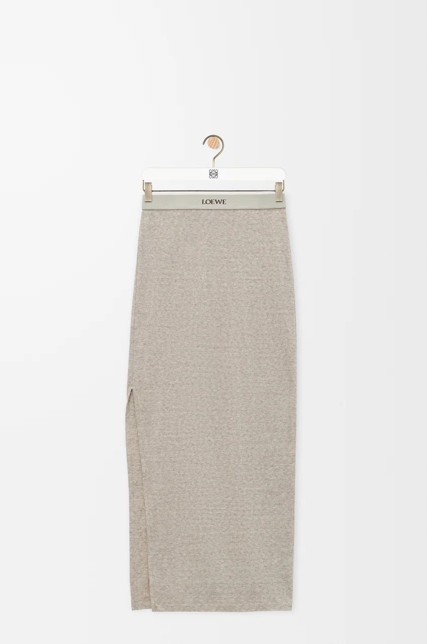 Loewe o1loc1c0525 Skirts in Beige Size 28" / US 6 / IT 42 - 1 Thumbnail