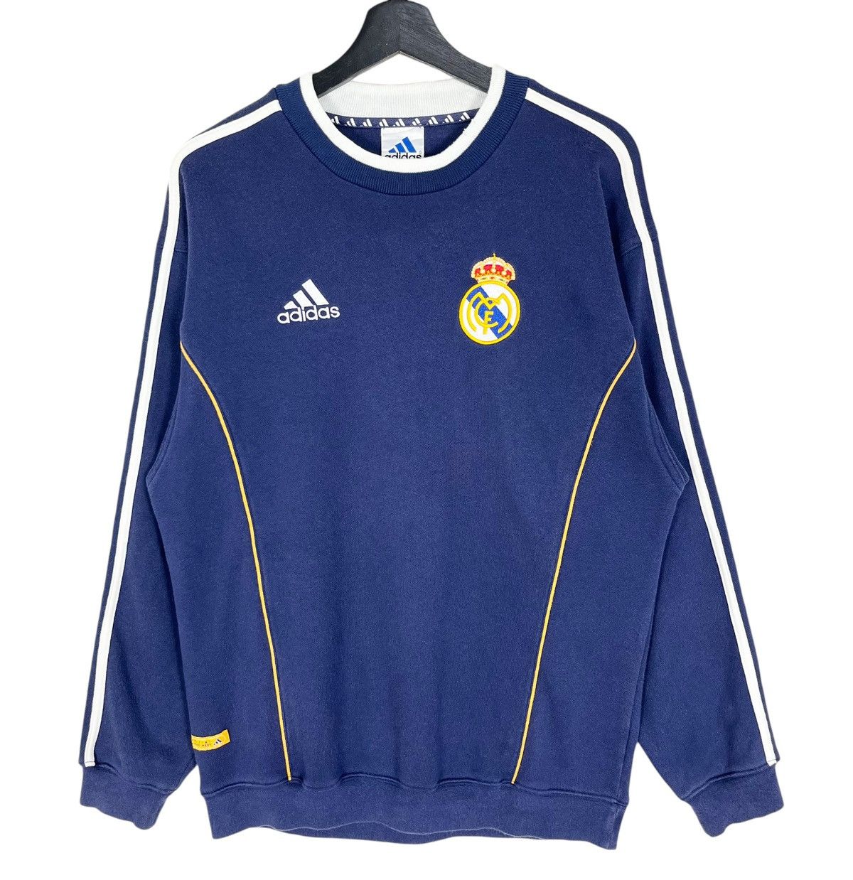 Adidas Vintage Real Madrid CF Football Club Sweatshirt Size US M / EU 48-50 / 2 - 1 Thumbnail