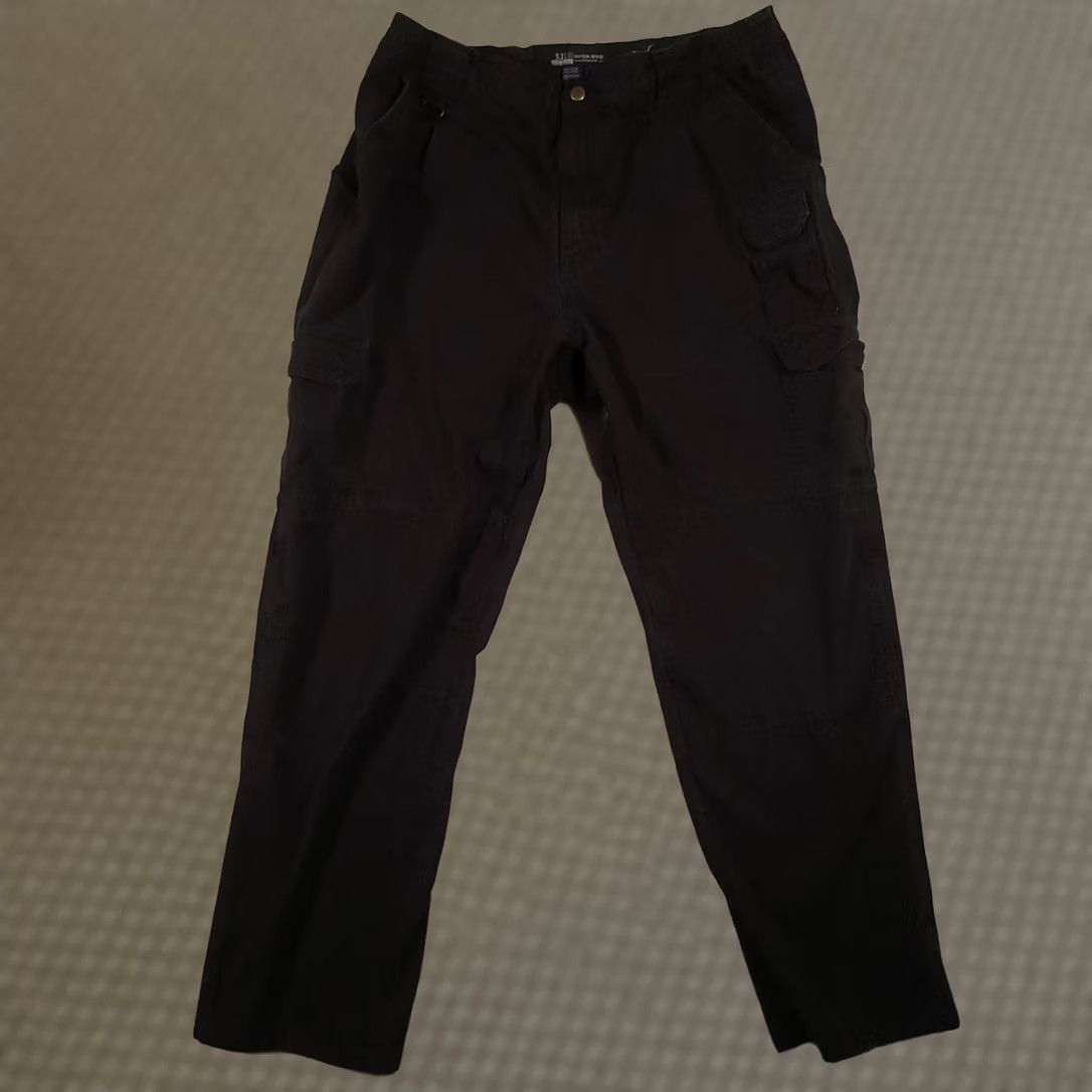 Vintage 5.11 Tactical Pants Mens 40x34 Black Cargo Canvas Workwear Style 74251 Size US 40 / EU 56 - 1 Thumbnail